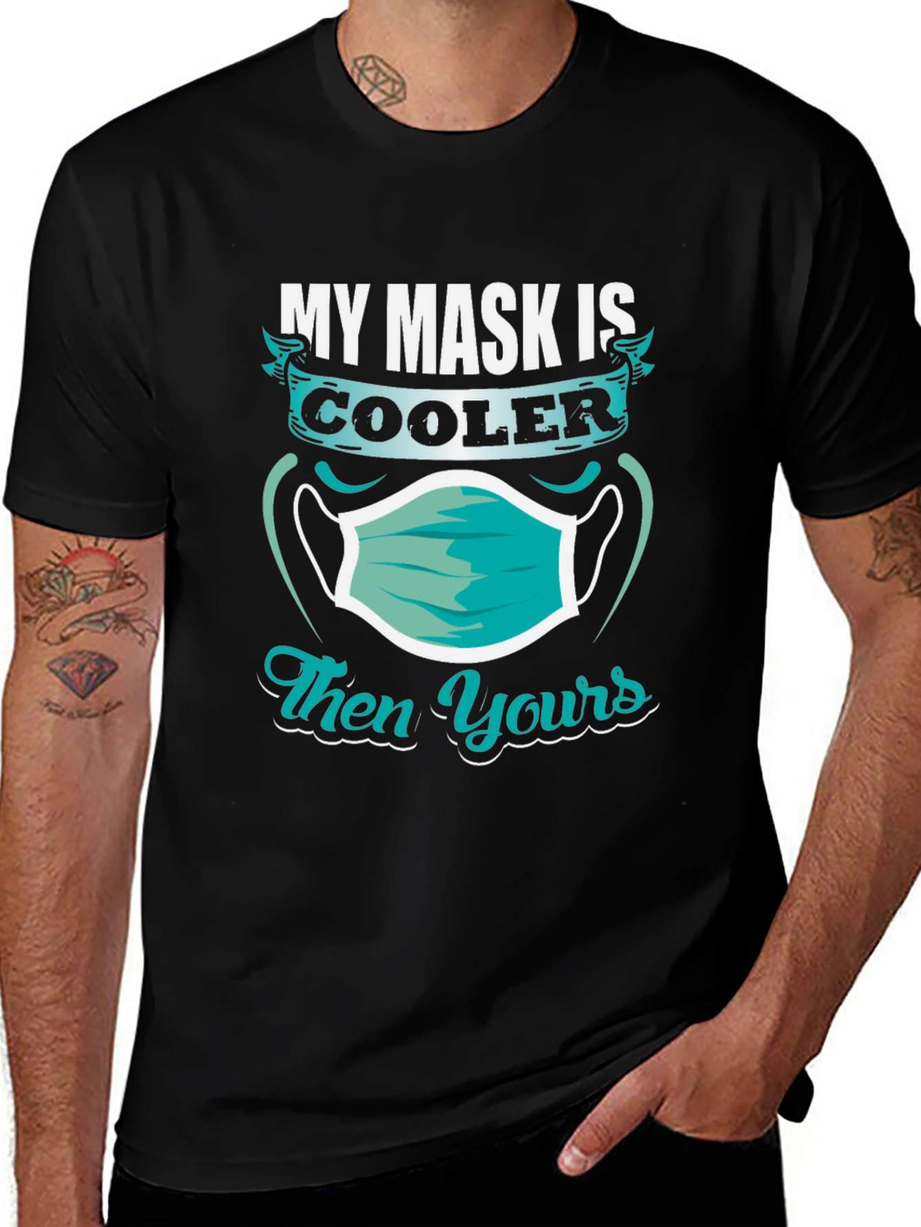 Cool Mask T-Shirt - Funny Pandemic Apparel