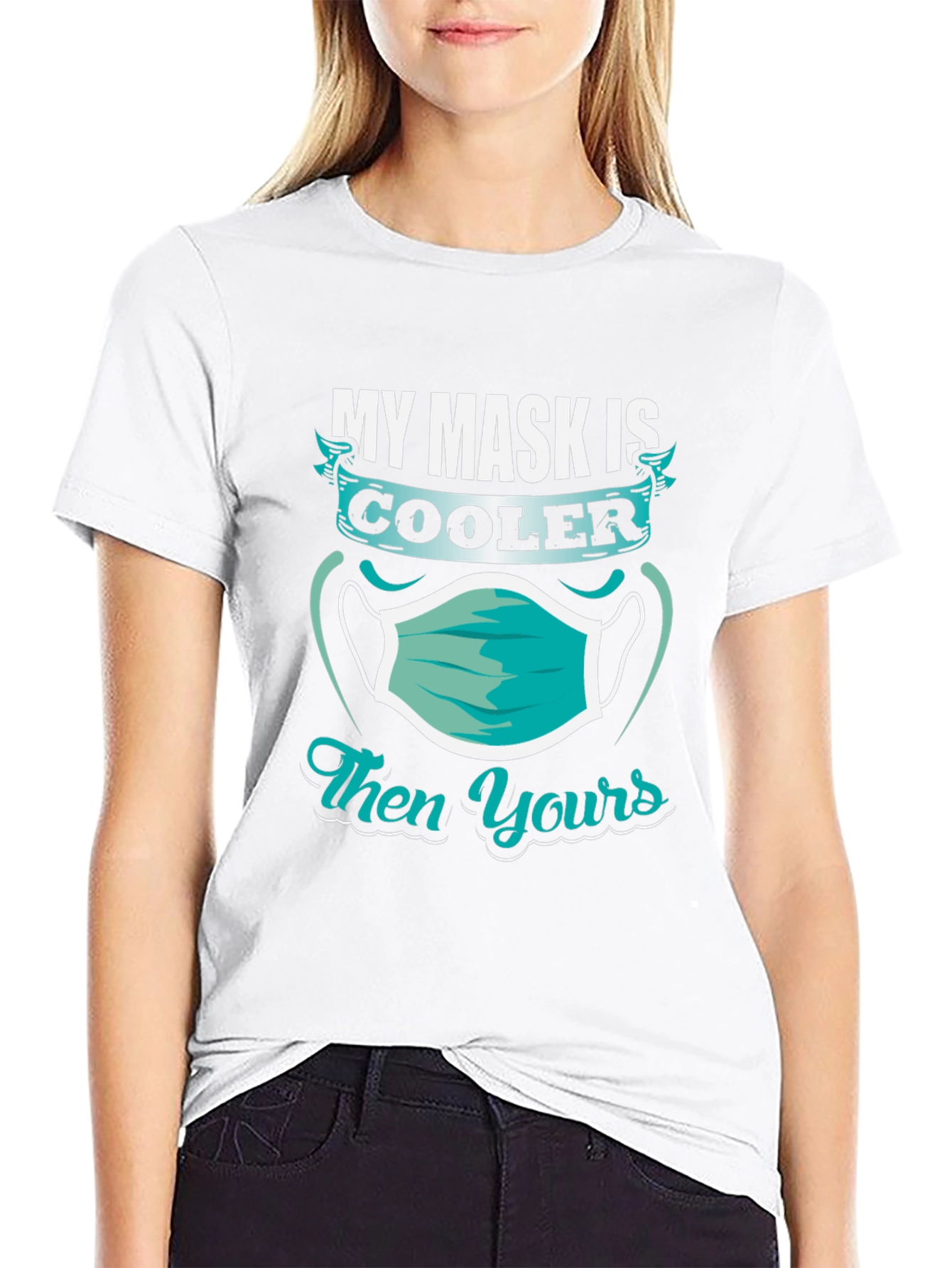 Cool Mask T-Shirt - Funny Pandemic Apparel