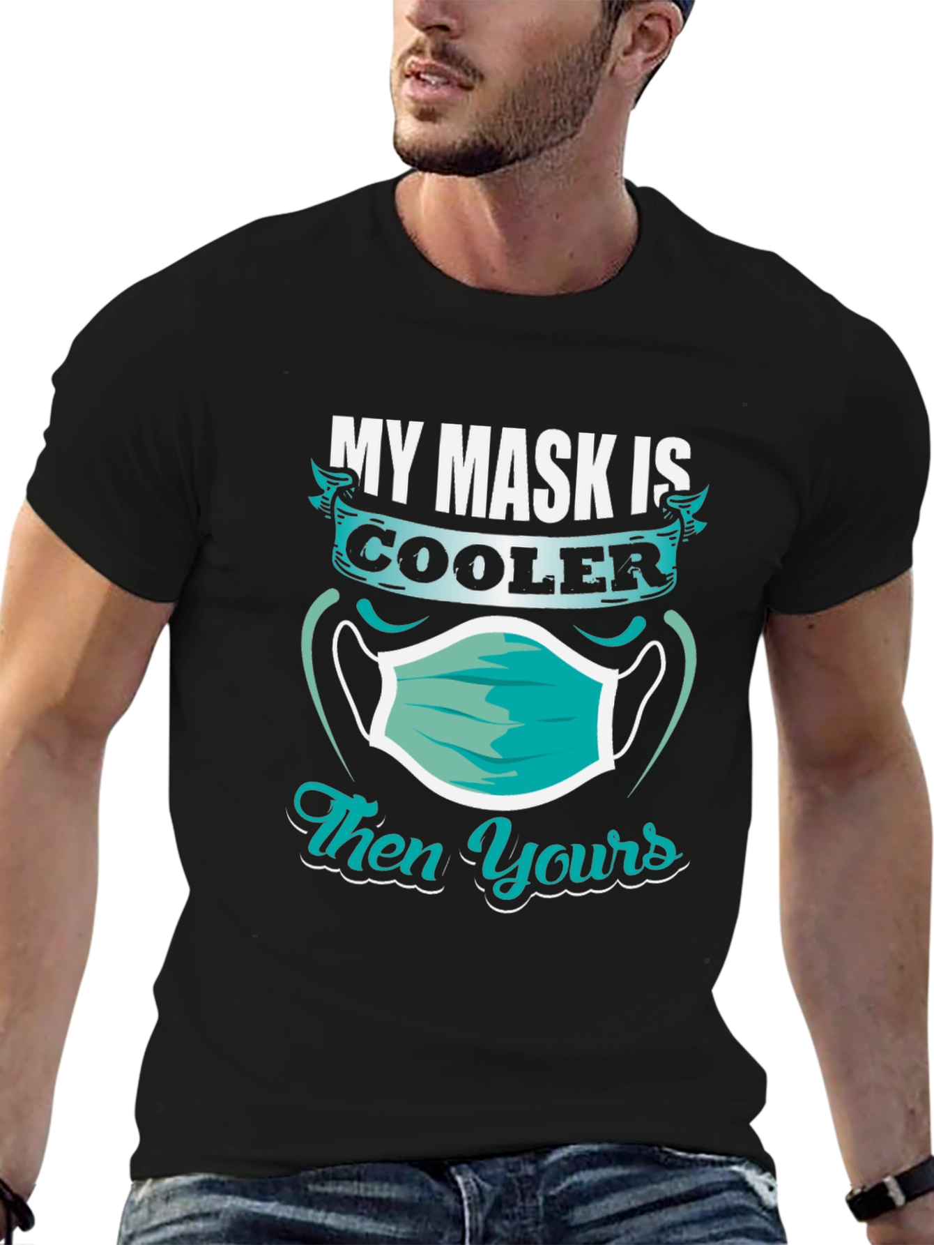 Cool Mask T-Shirt - Funny Pandemic Apparel
