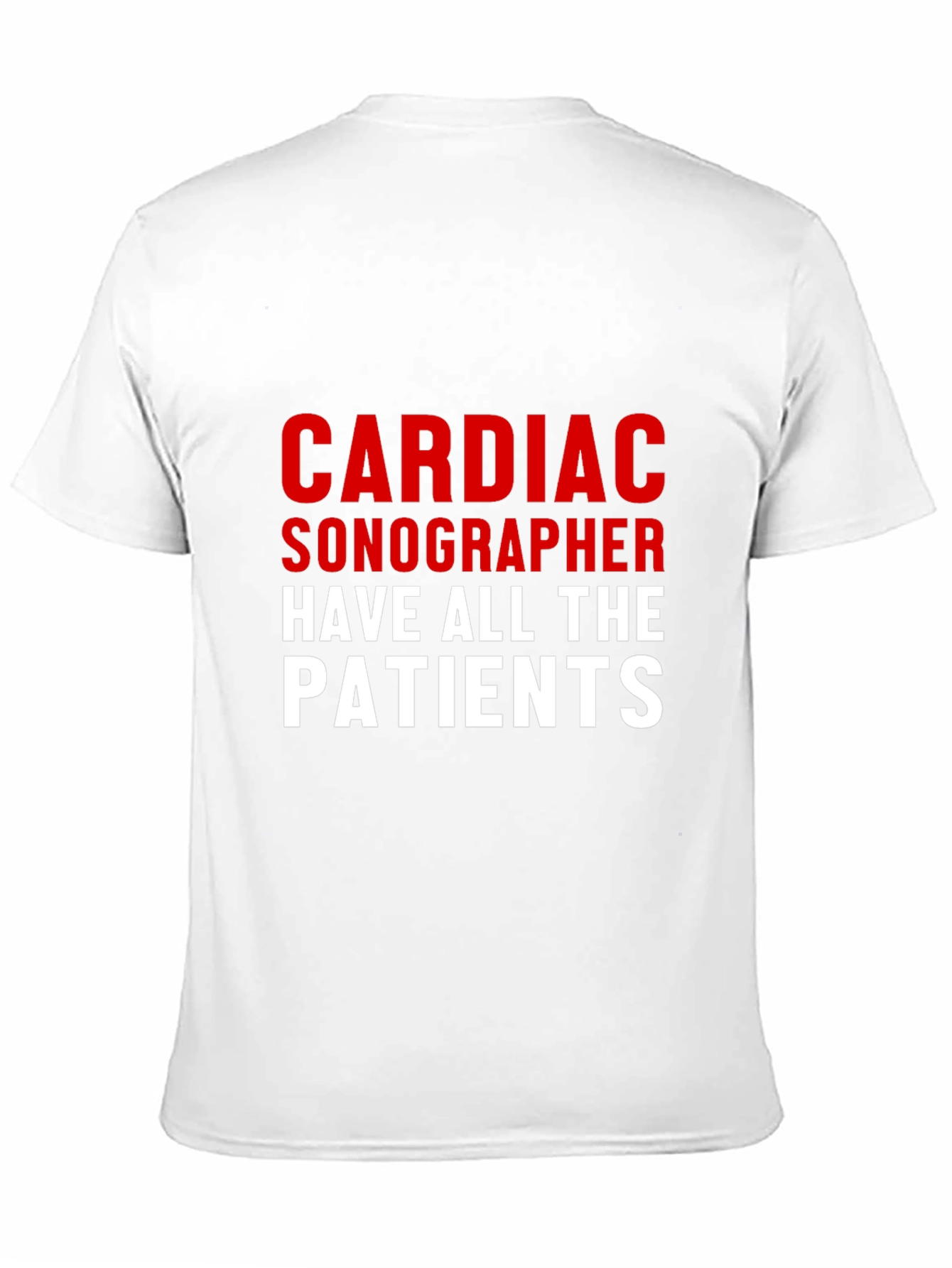 Cardiac Sonographer Novelty Graphic Tee