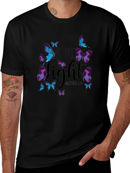 Be the Light Butterfly Graphic Tee