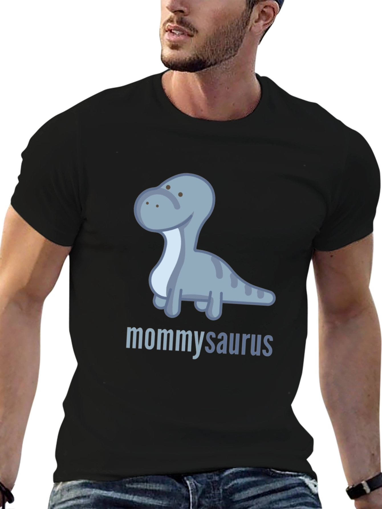 Mommysaurus Dinosaur Graphic T-Shirt
