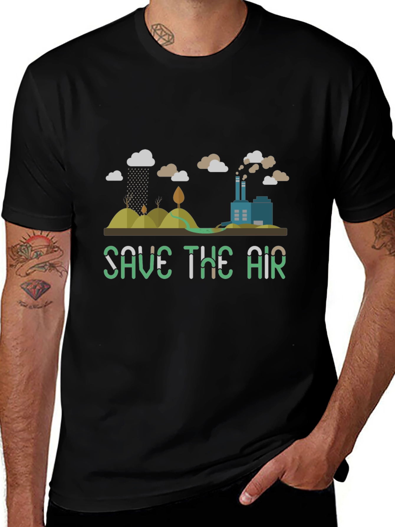 Save the Air Graphic T-Shirt