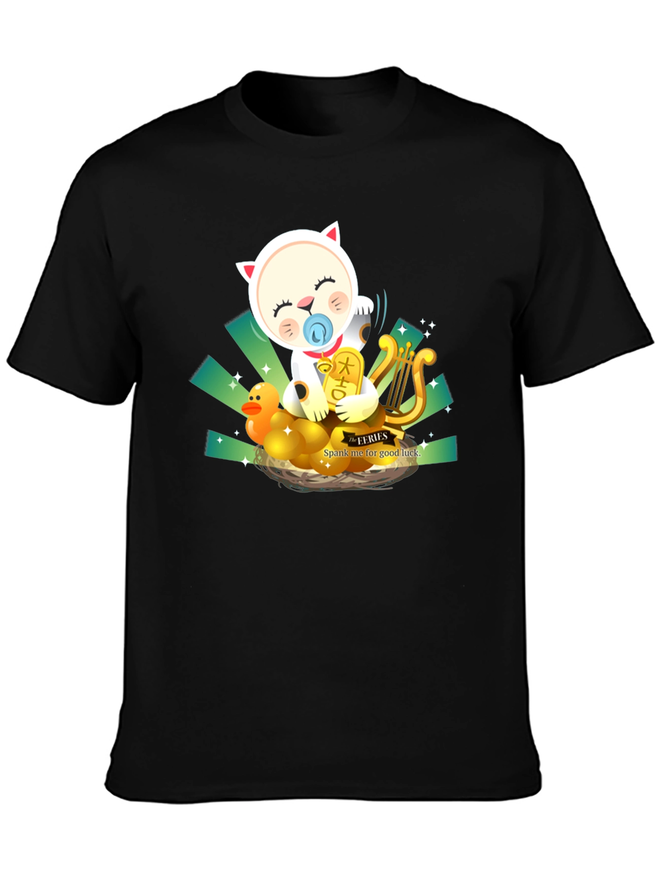 Lucky Cat Baby T-Shirt