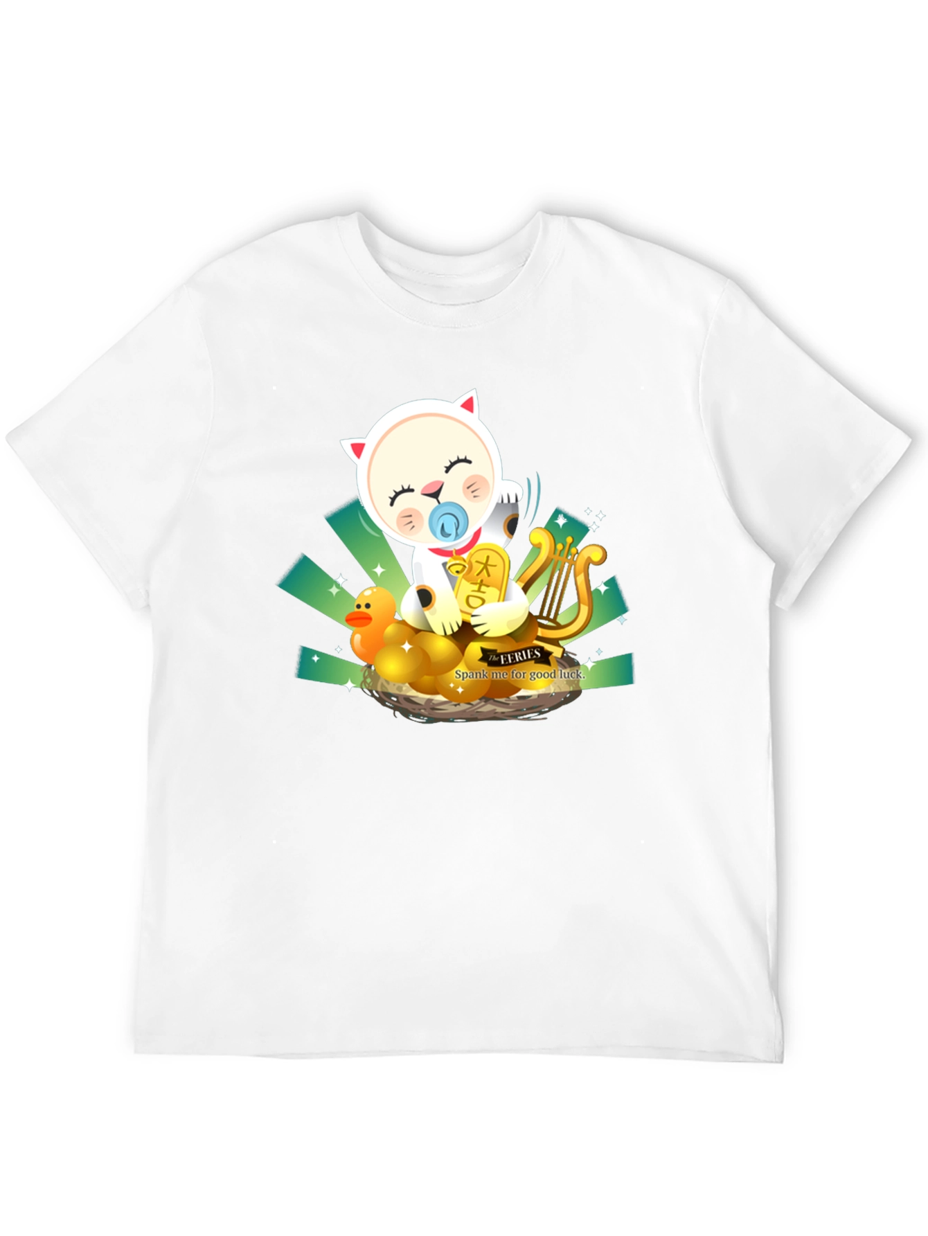 Lucky Cat Baby T-Shirt