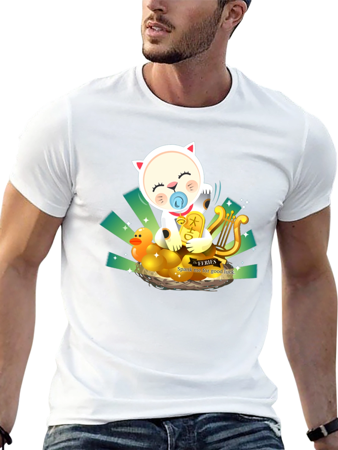 Lucky Cat Baby T-Shirt