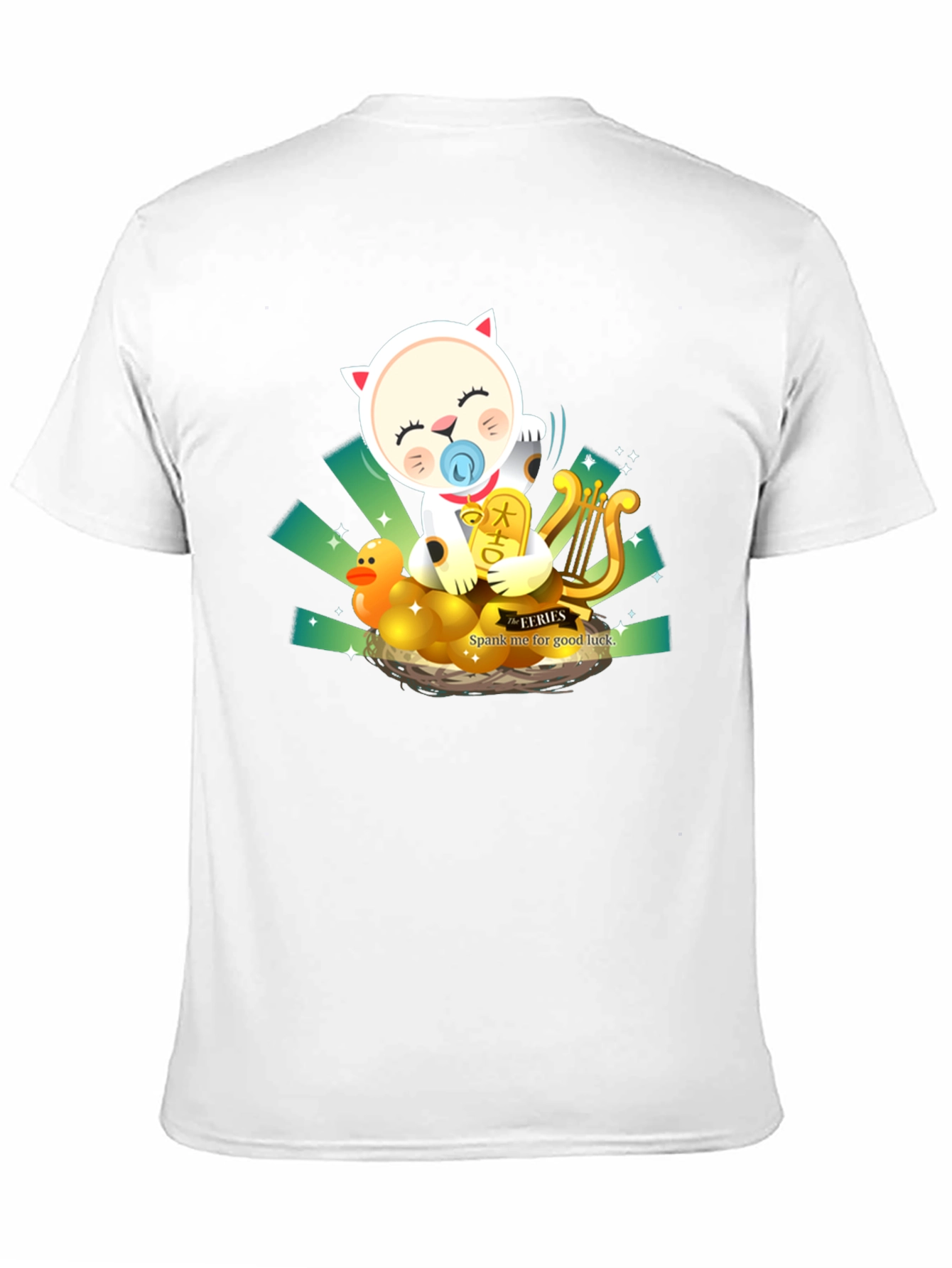 Lucky Cat Baby T-Shirt