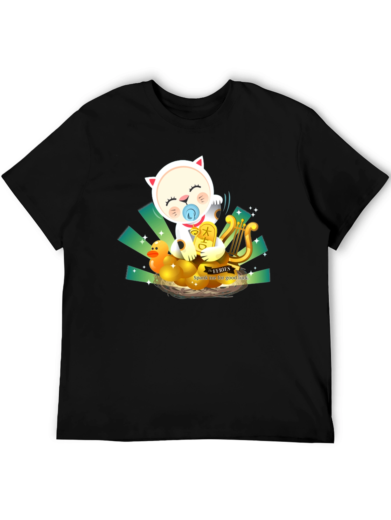 Lucky Cat Baby T-Shirt