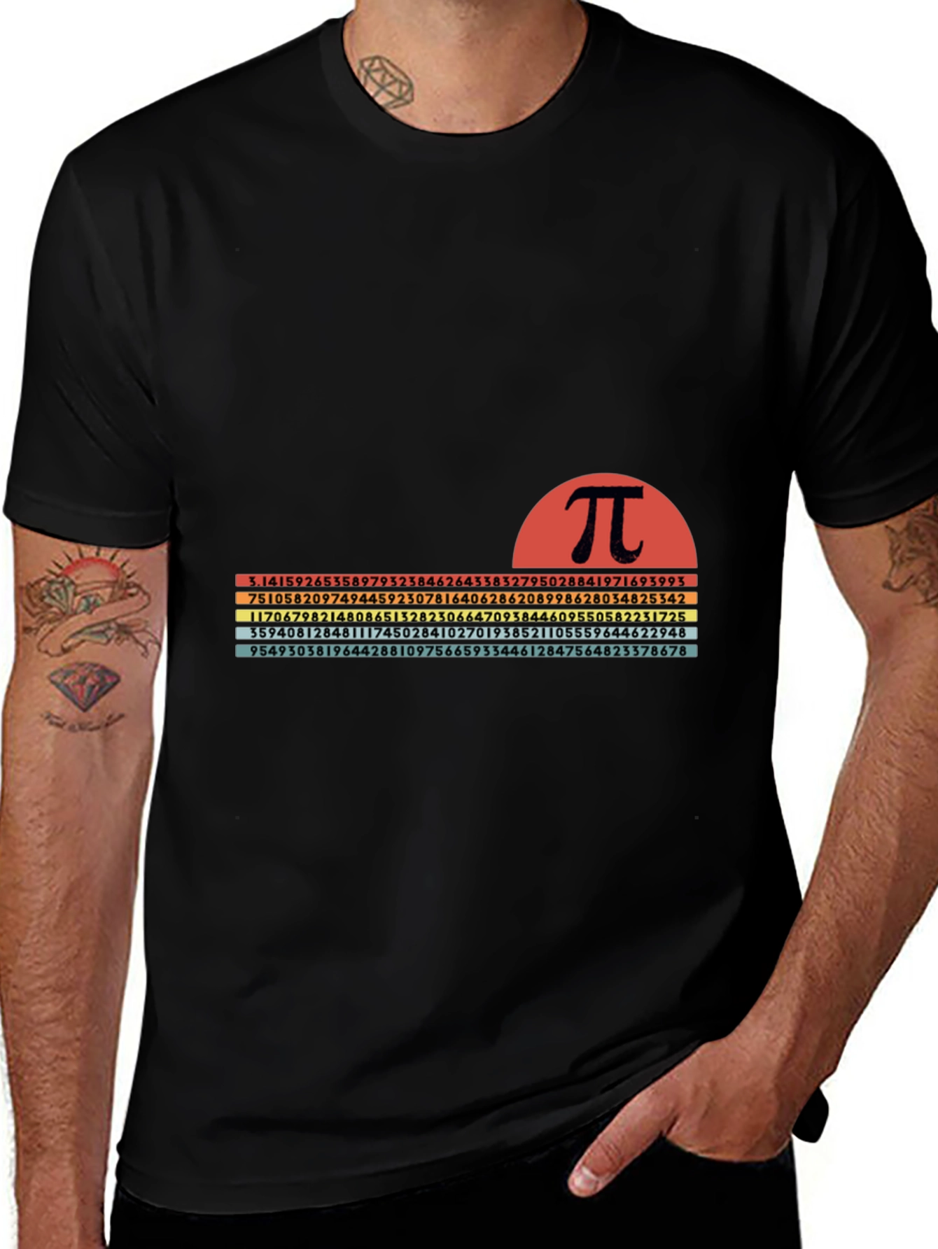 Pi Number T-Shirt - Math Lovers