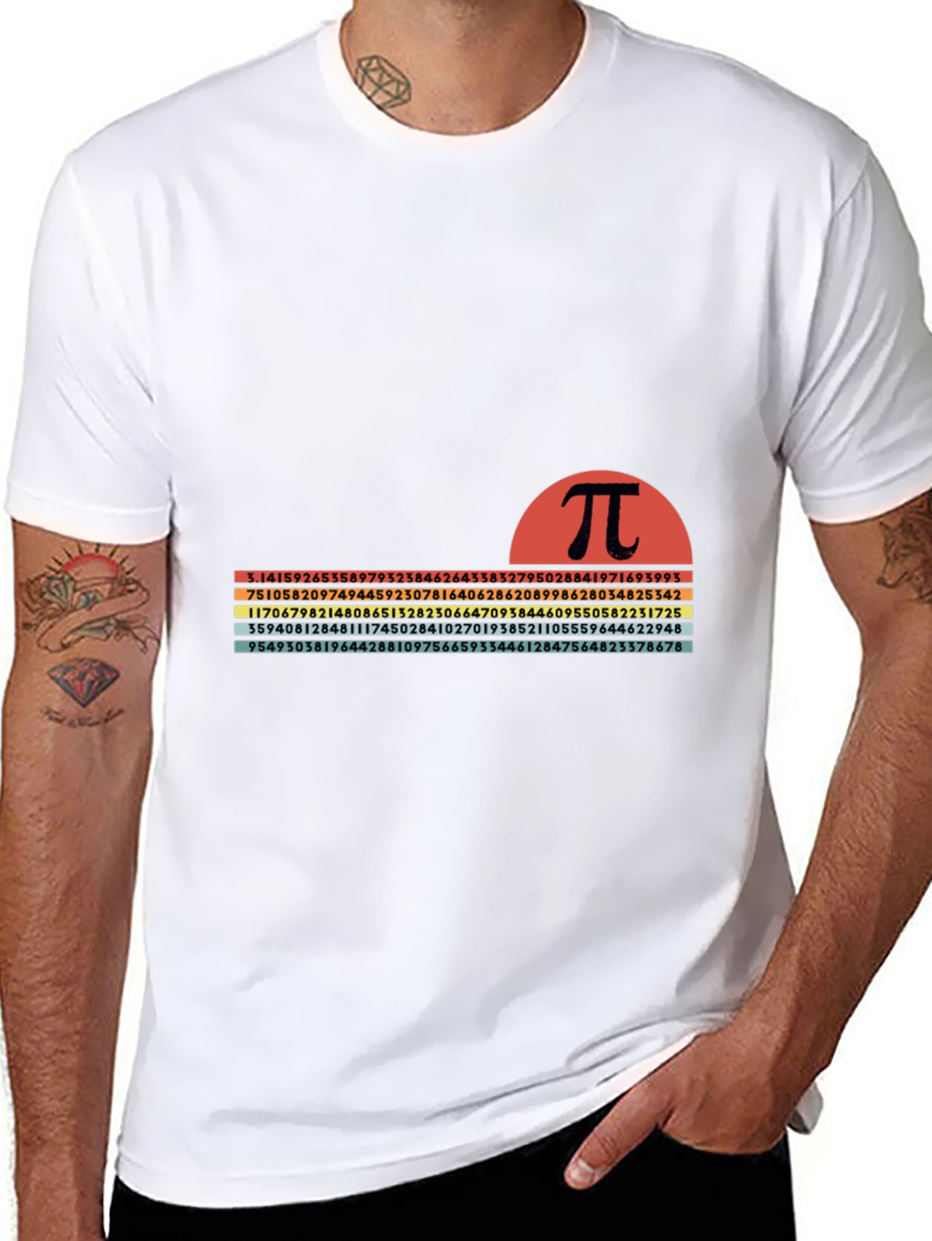 Pi Number T-Shirt - Math Lovers