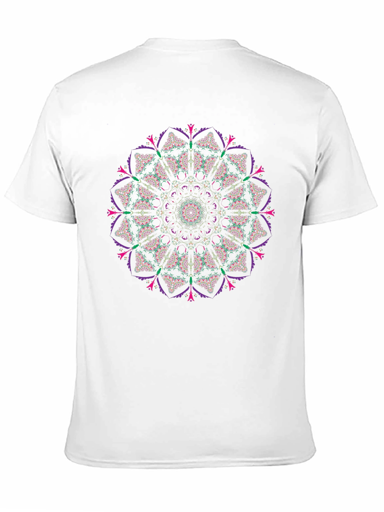 Mandala Graphic Black T-Shirt - Unisex