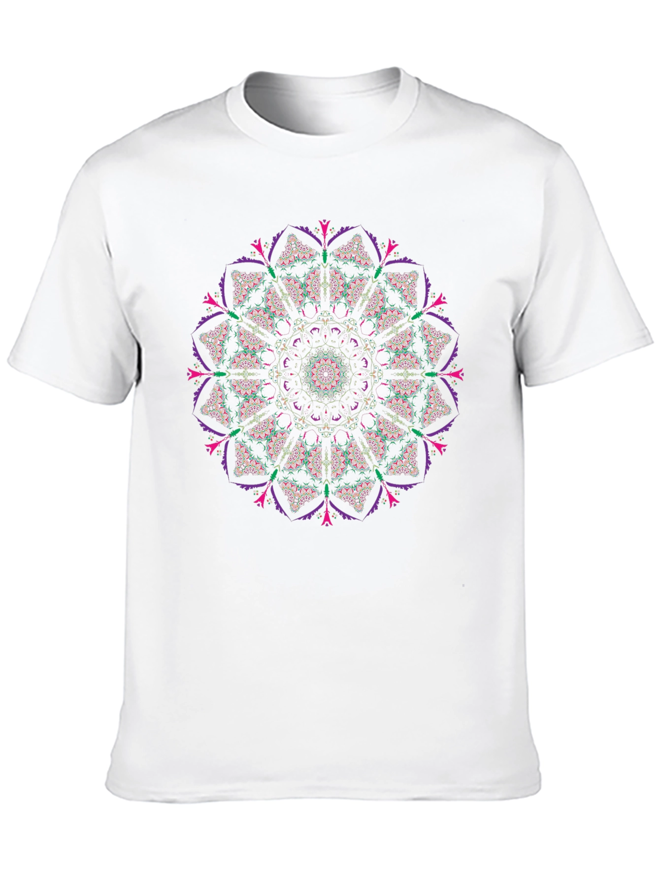 Mandala Graphic Black T-Shirt - Unisex