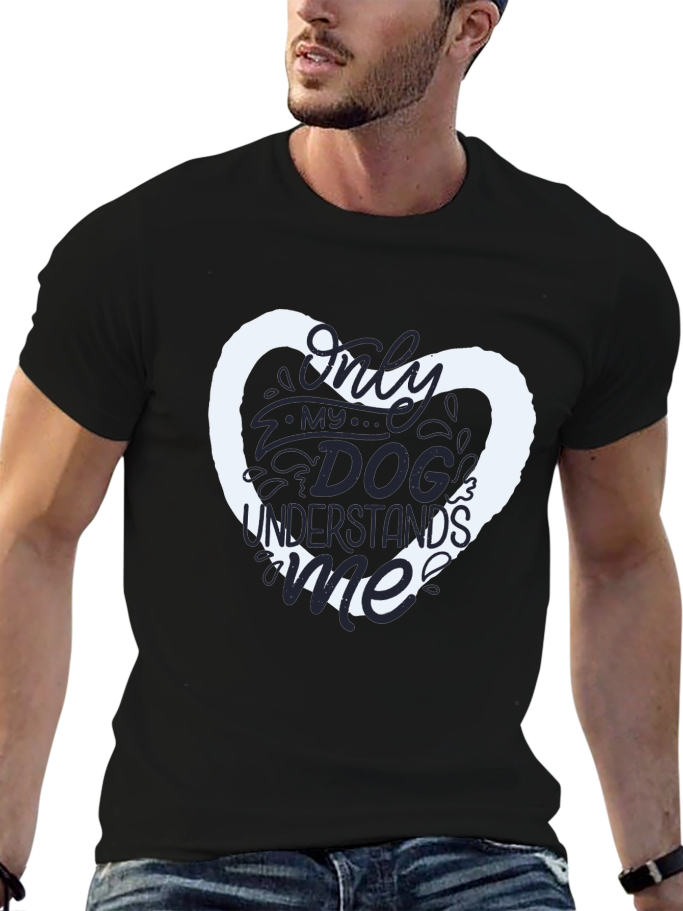 Dog Lover T-Shirt - Only My Dog Understands Me