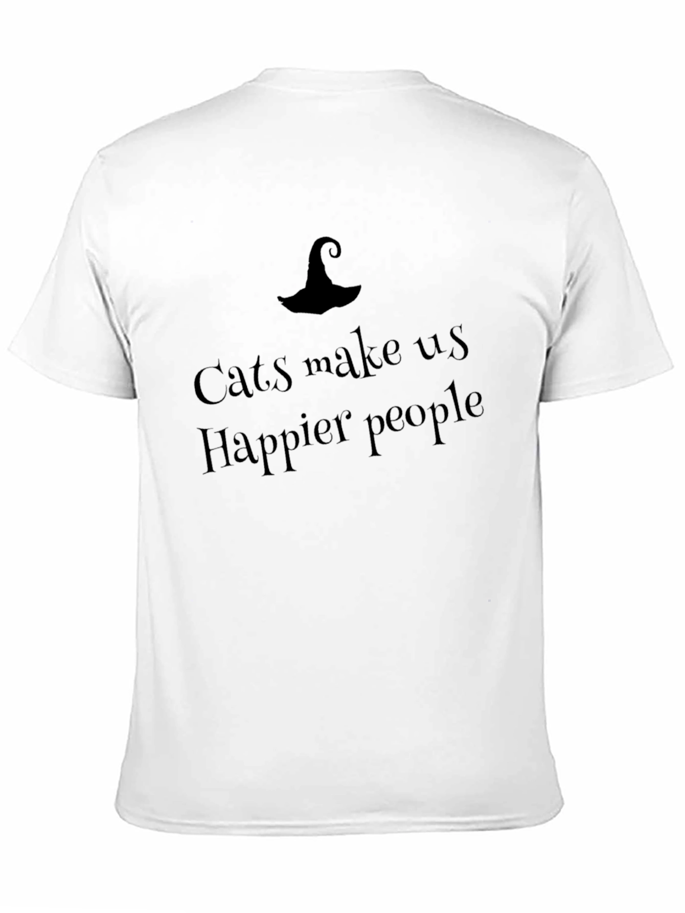 Cats Make Us Happier People T-Shirt