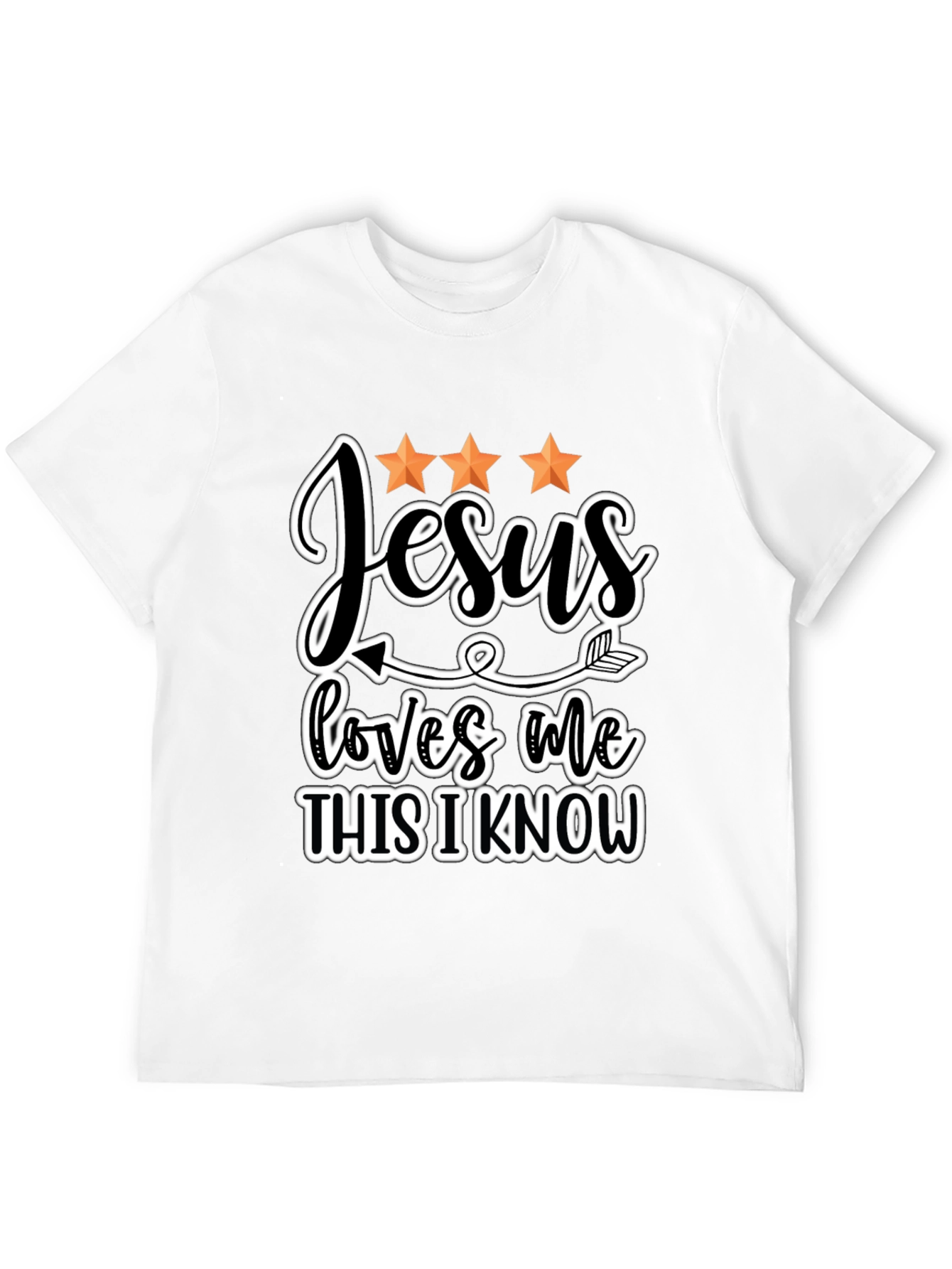 Jesus Loves Me Graphic Tee - Christian Apparel