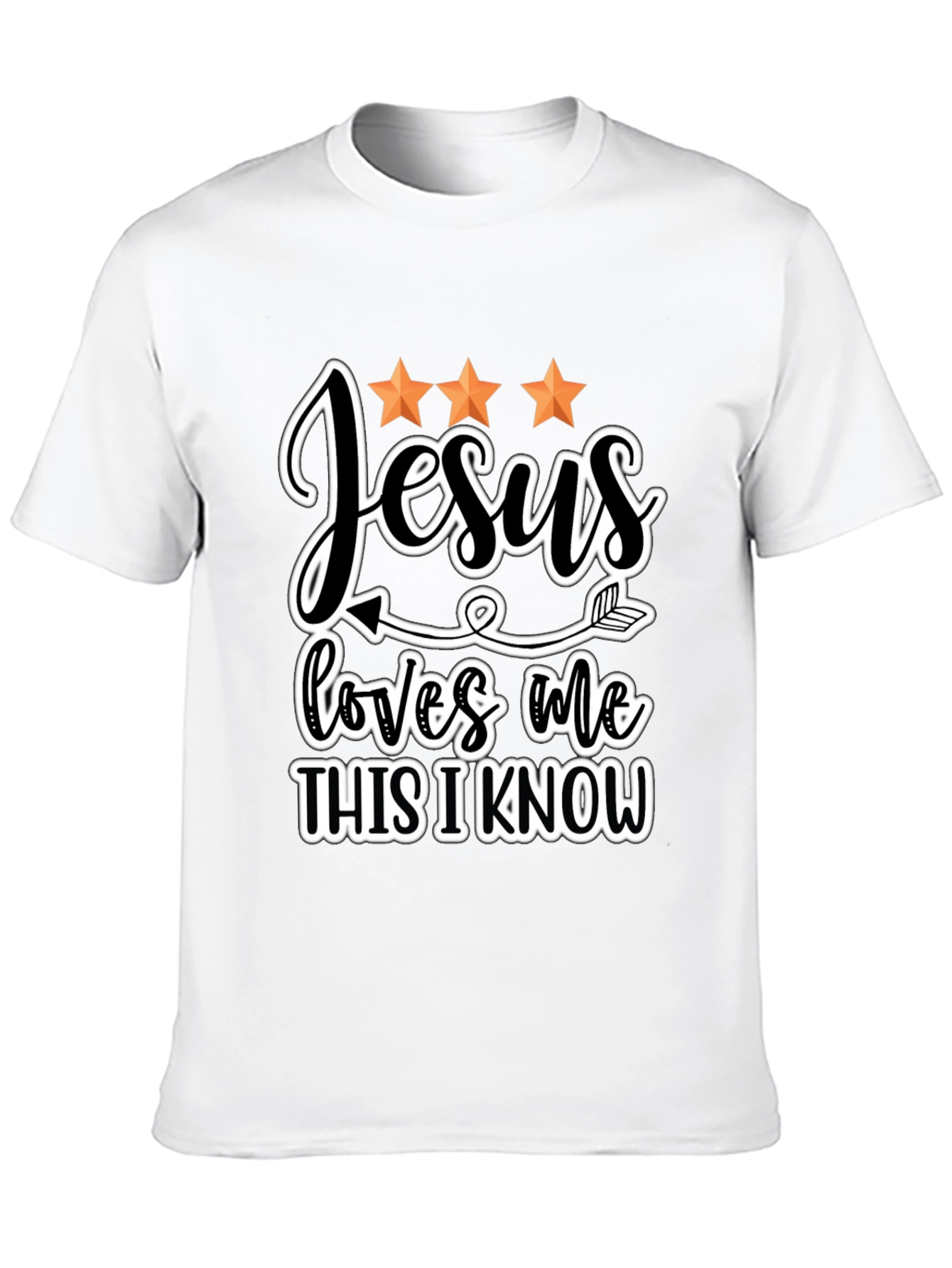 Jesus Loves Me Graphic Tee - Christian Apparel