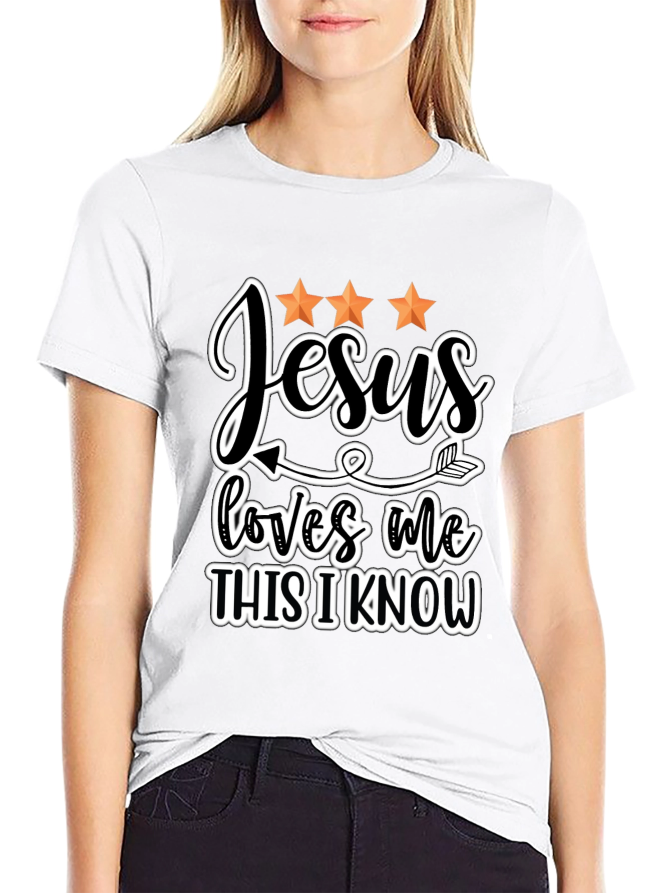 Jesus Loves Me Graphic Tee - Christian Apparel