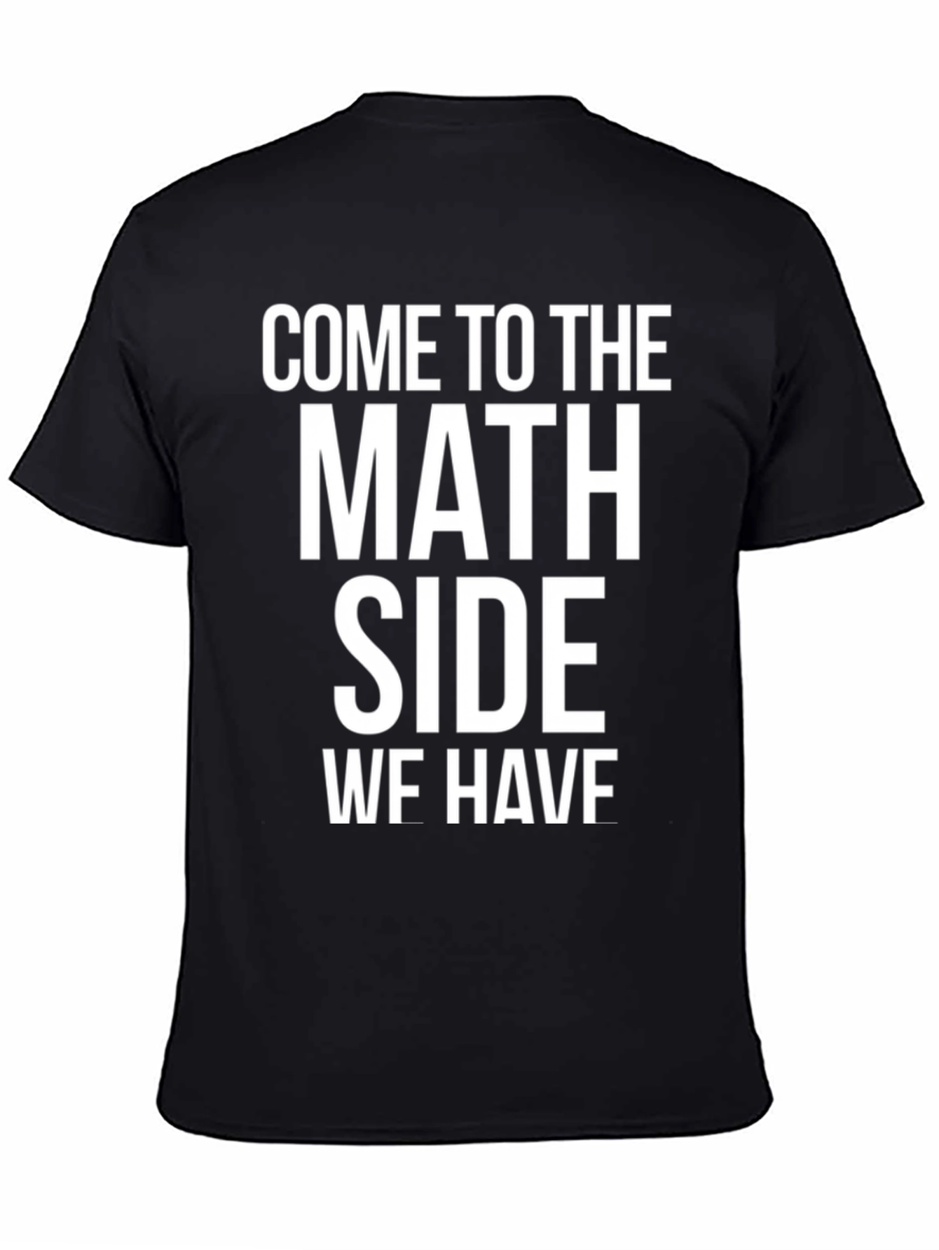 Math Side Graphic Tee - Funny Geeky Shirt