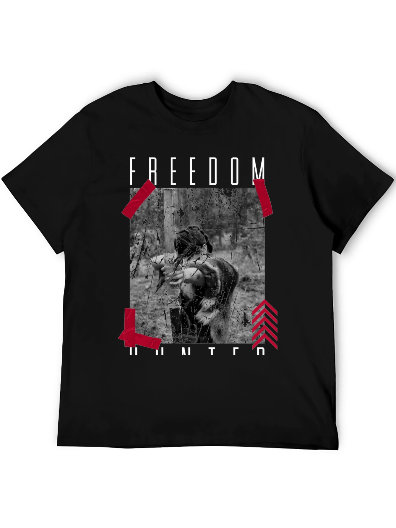 Freedom Hunter Graphic Print Tee