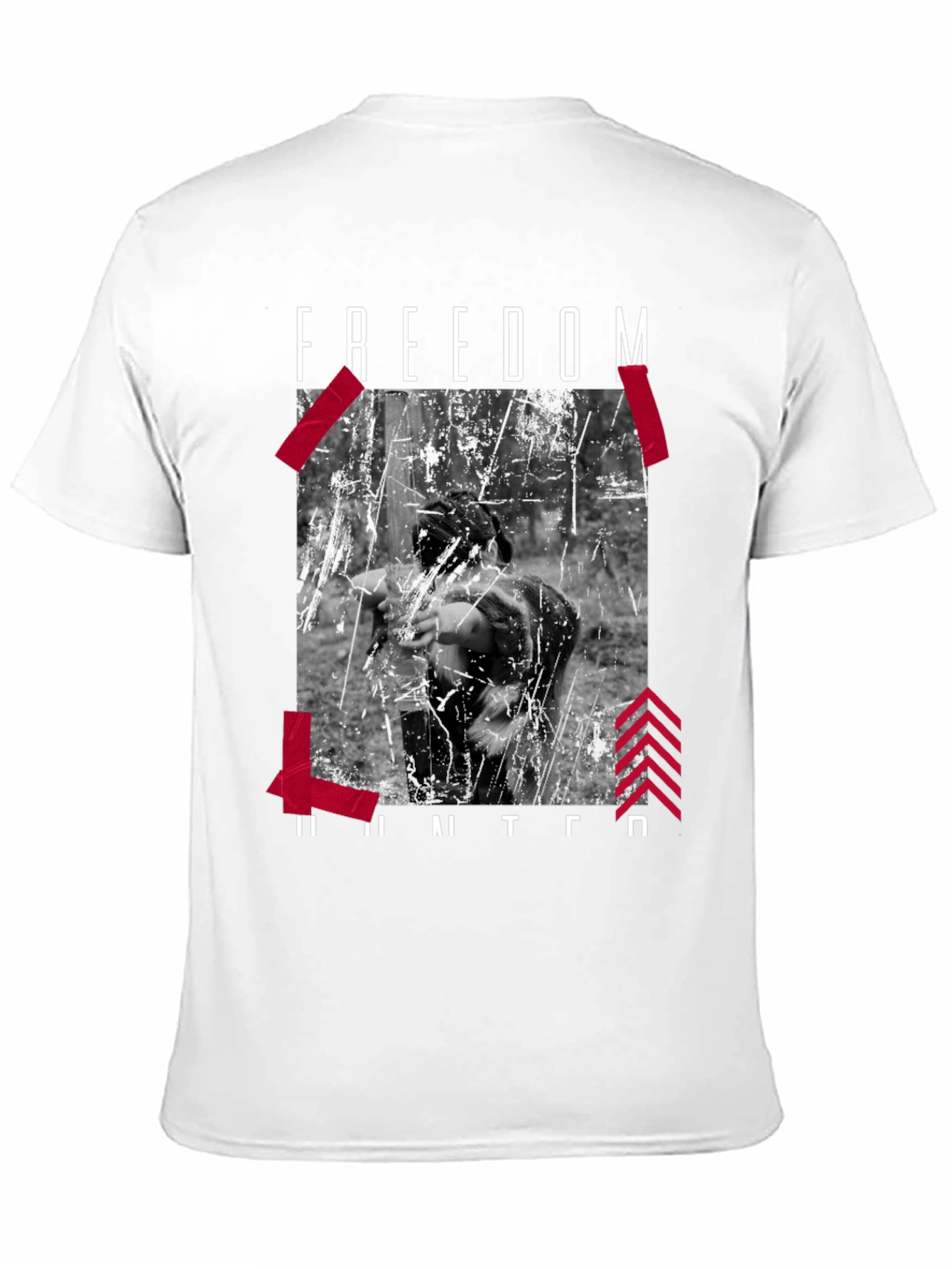 Freedom Hunter Graphic Print Tee