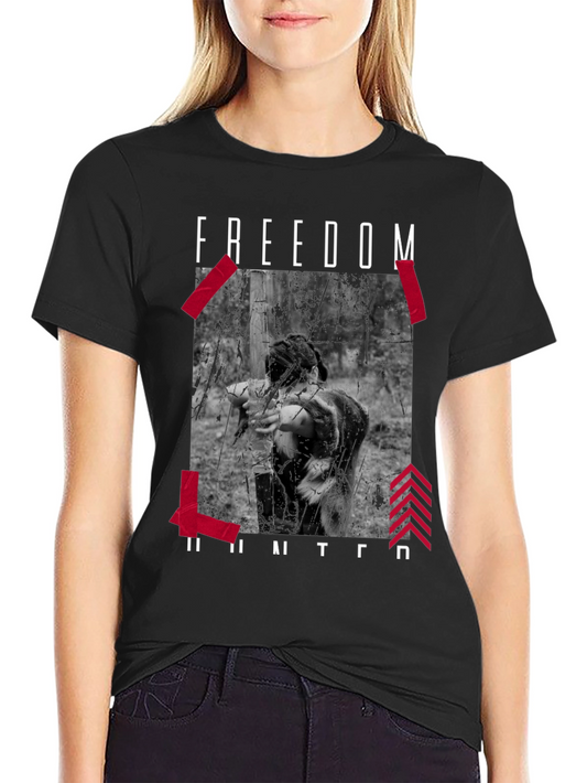 Freedom Hunter Graphic Print Tee