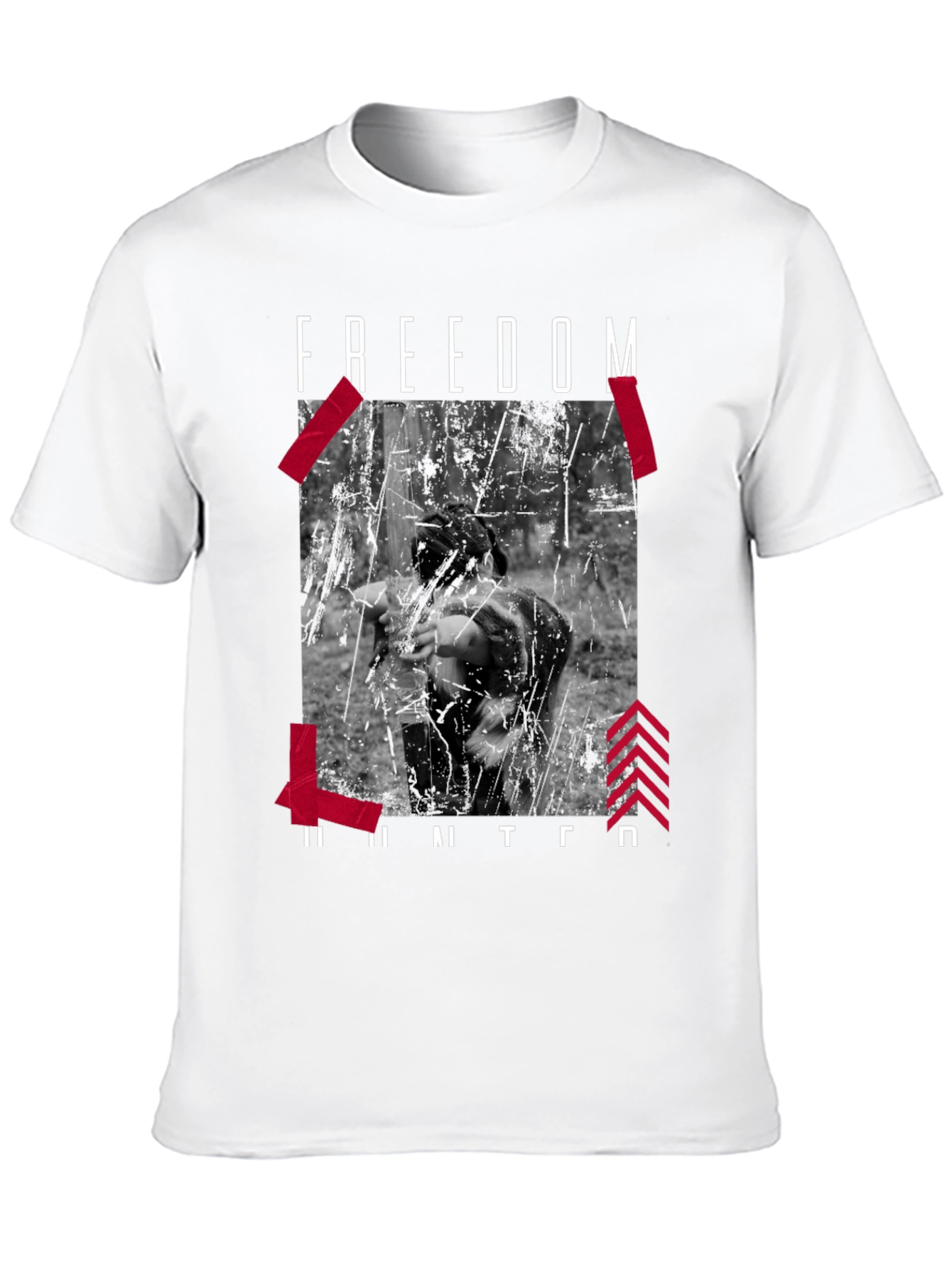 Freedom Hunter Graphic Print Tee