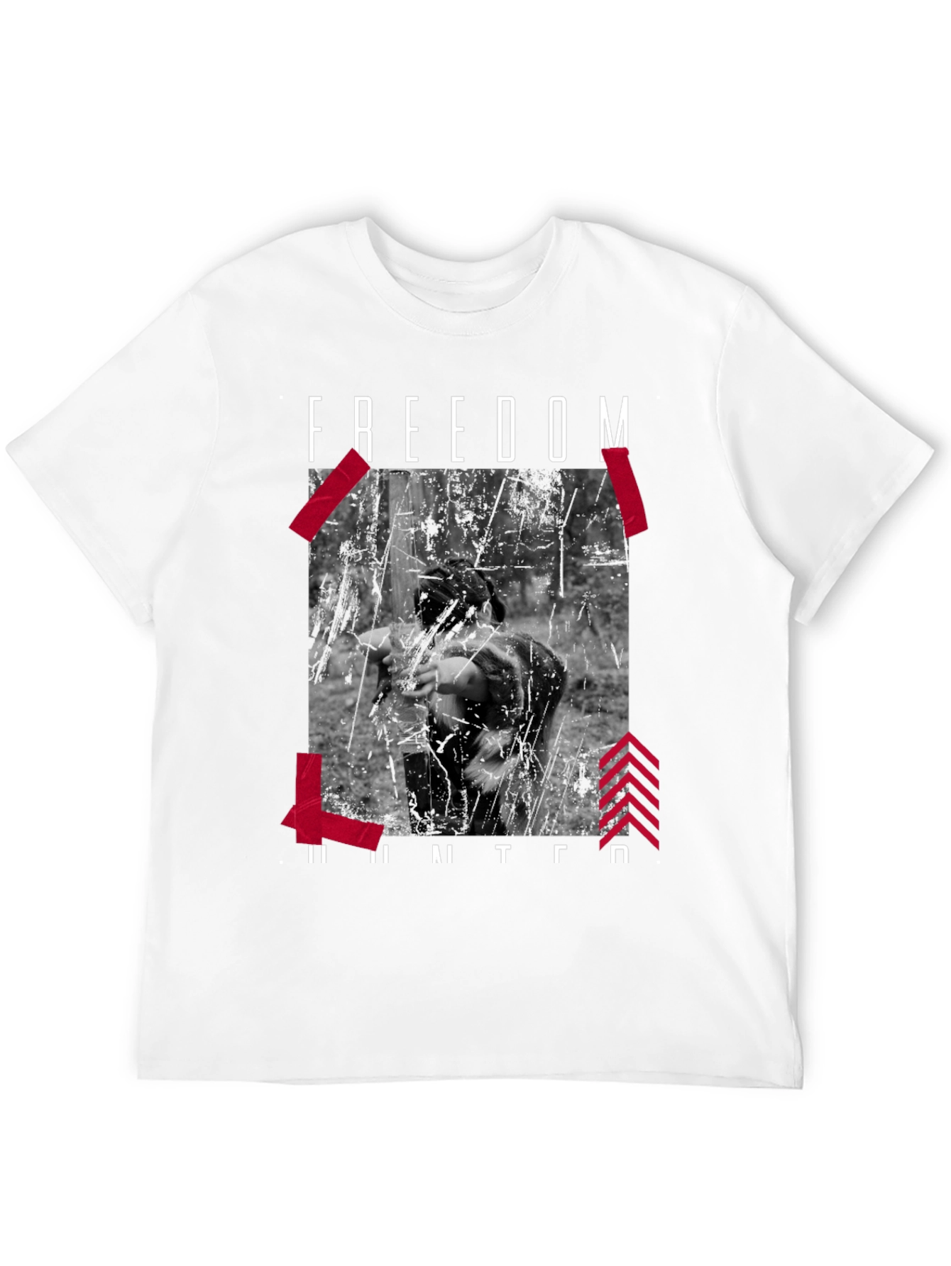 Freedom Hunter Graphic Print Tee
