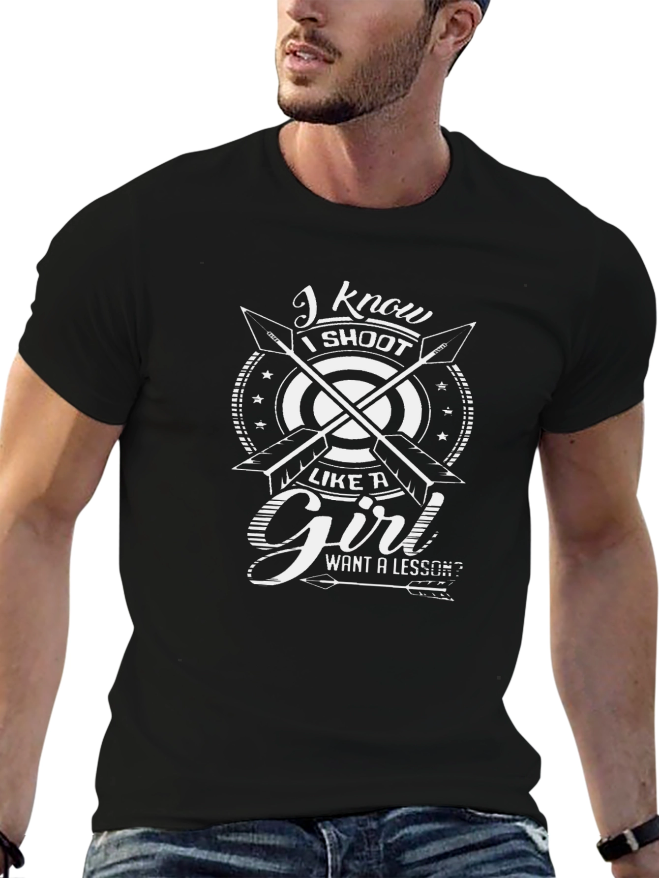 I Shoot Like a Girl T-Shirt - Archery Design