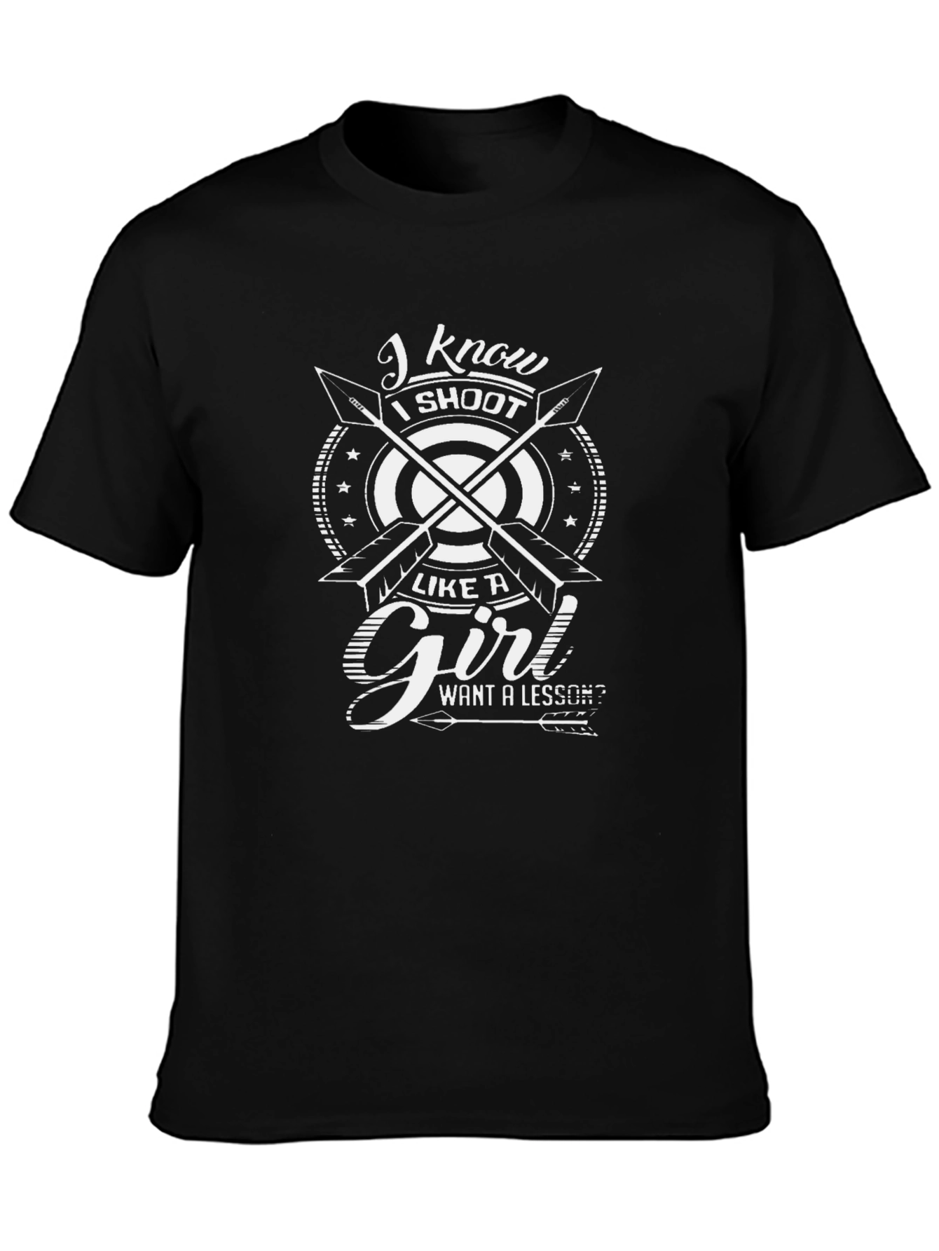 I Shoot Like a Girl T-Shirt - Archery Design