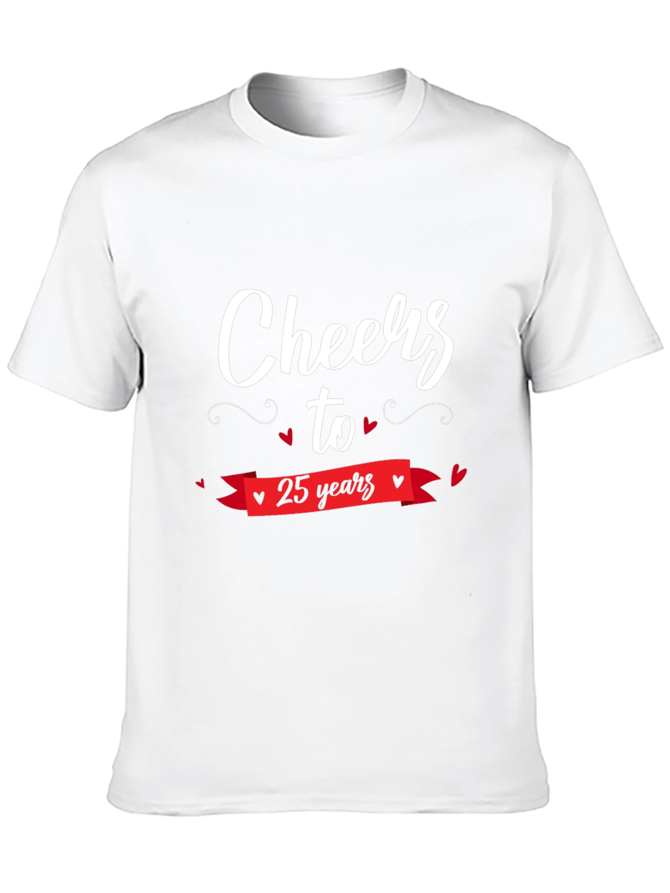 Cheers to 25 Years Graphic T-Shirt