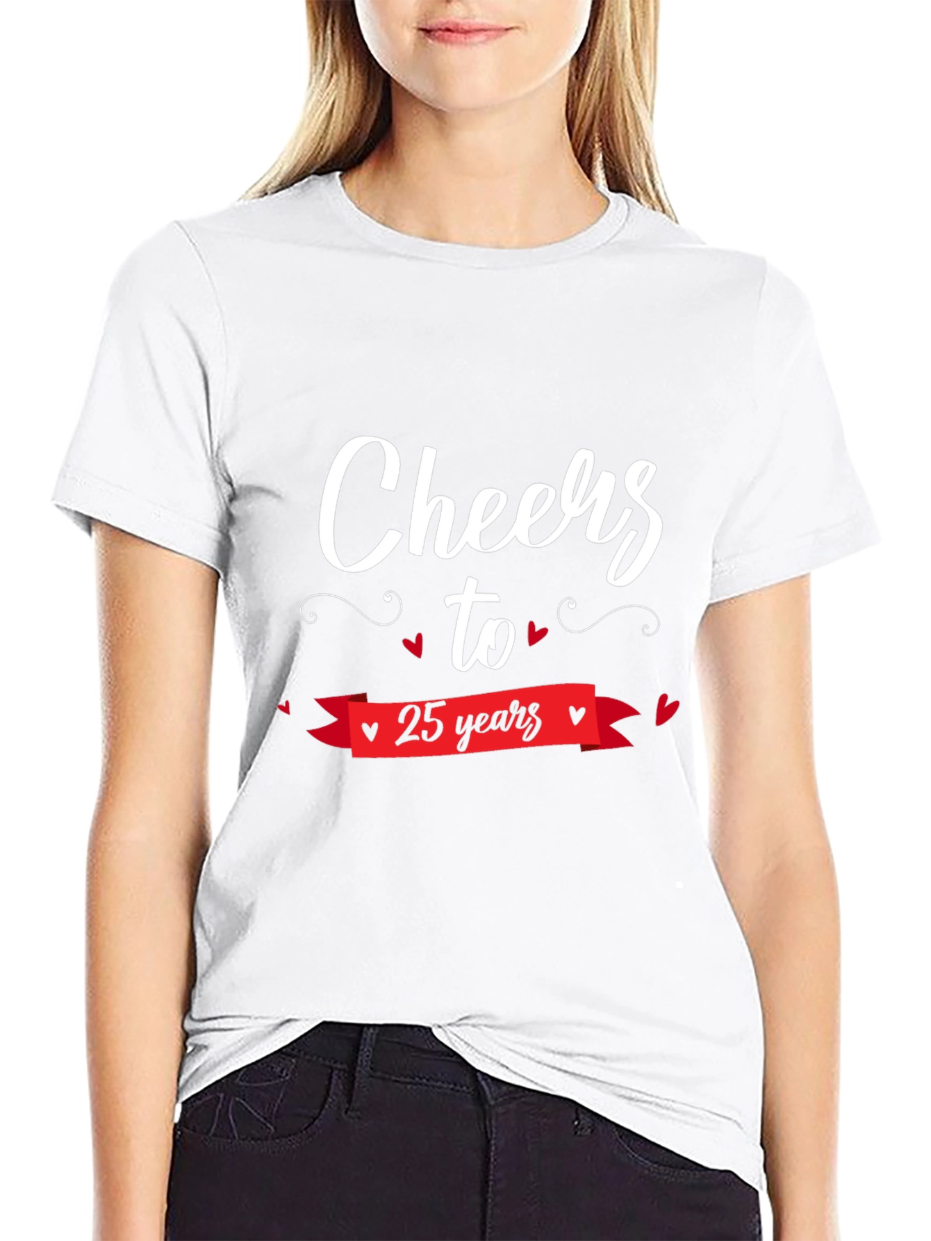 Cheers to 25 Years Graphic T-Shirt