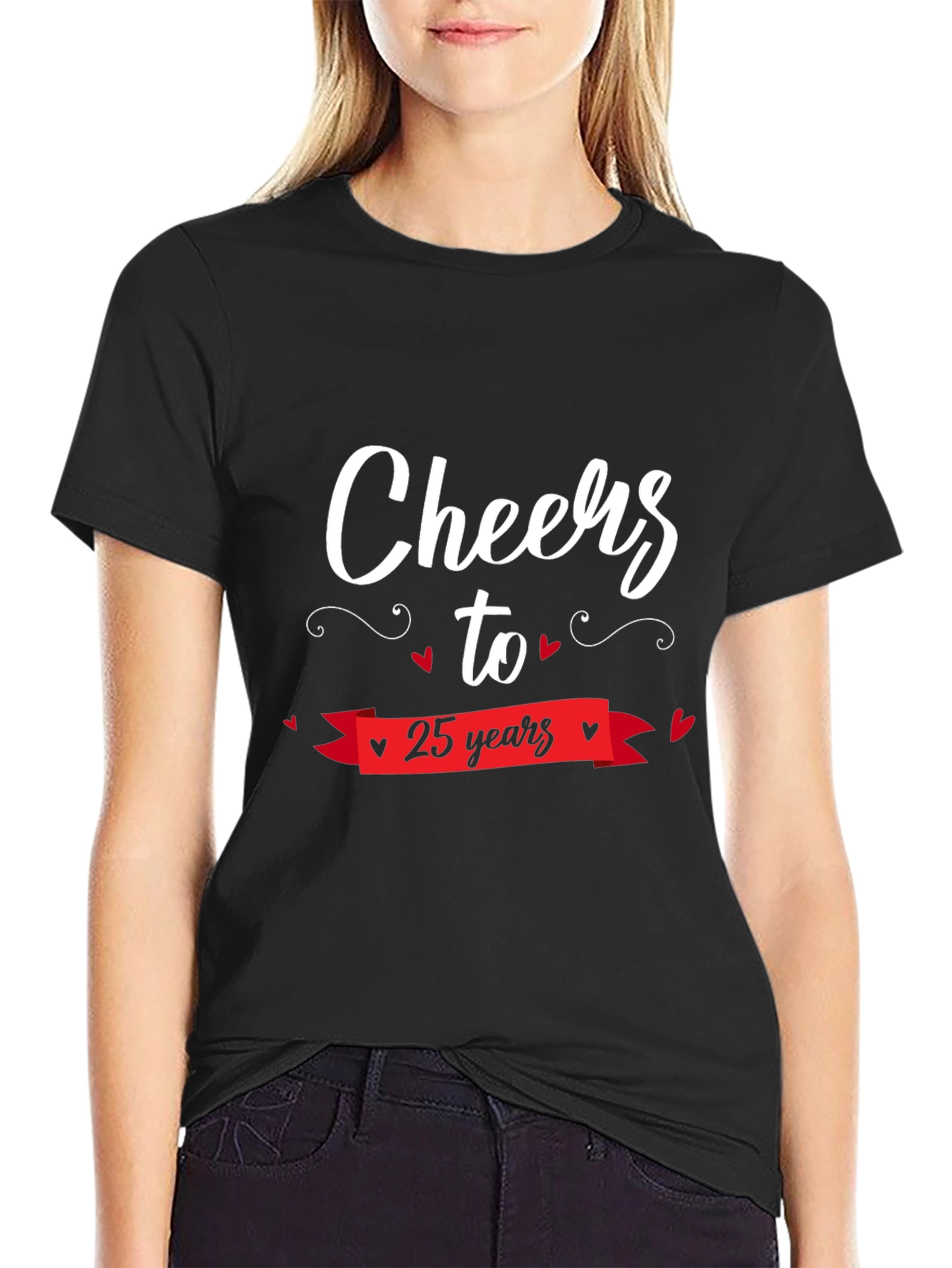 Cheers to 25 Years Graphic T-Shirt