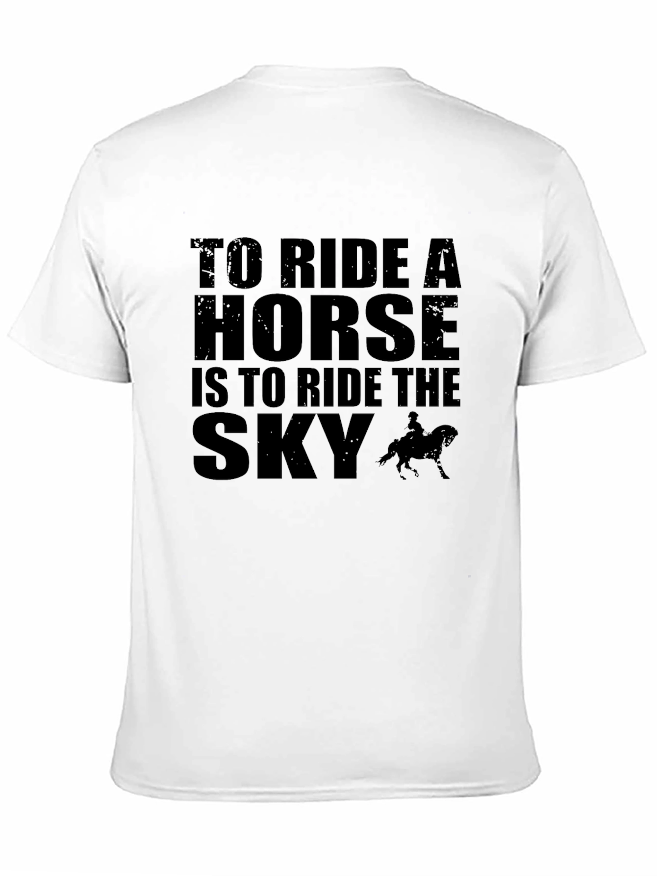 Horse Riding T-Shirt: Ride the Sky