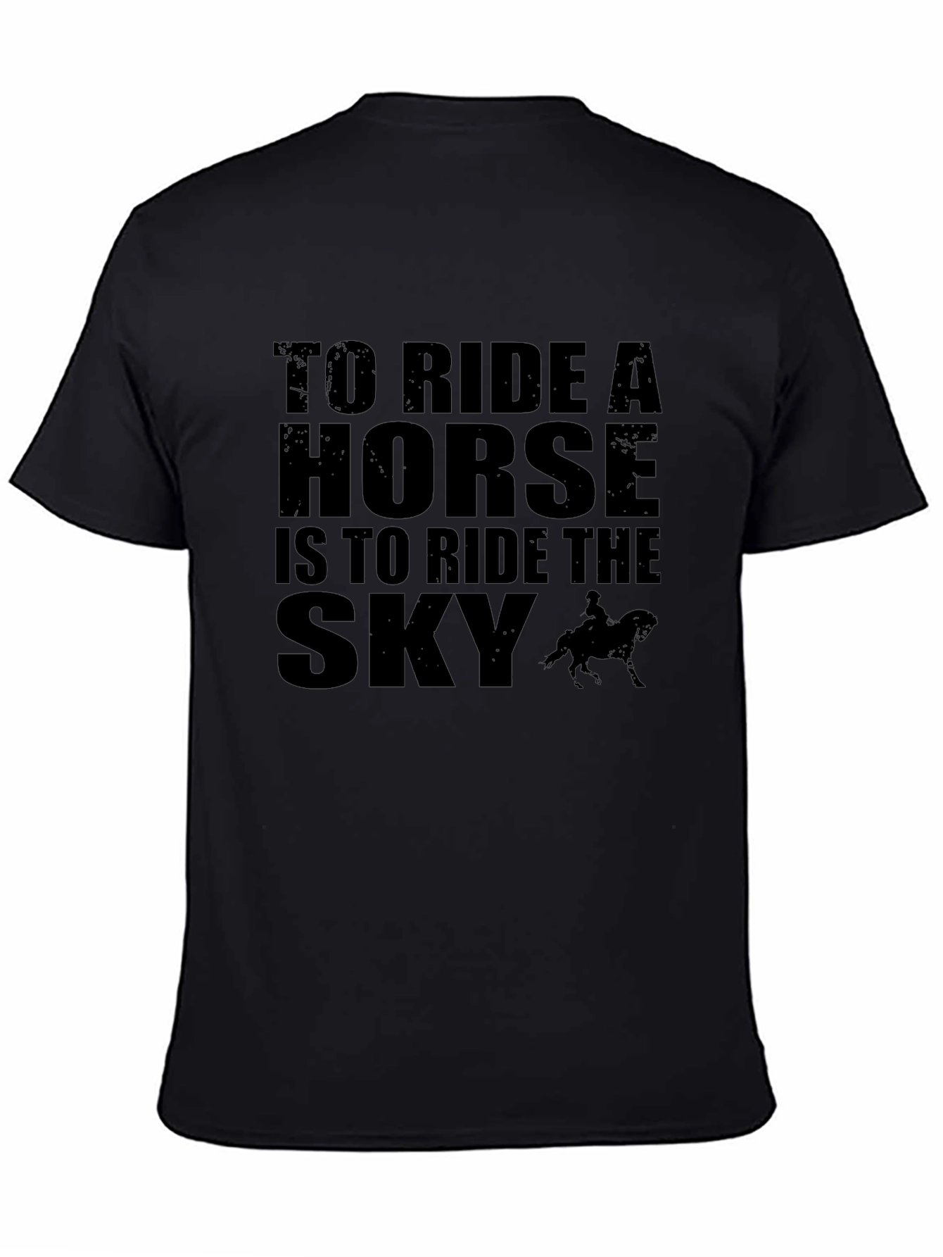 Horse Riding T-Shirt: Ride the Sky