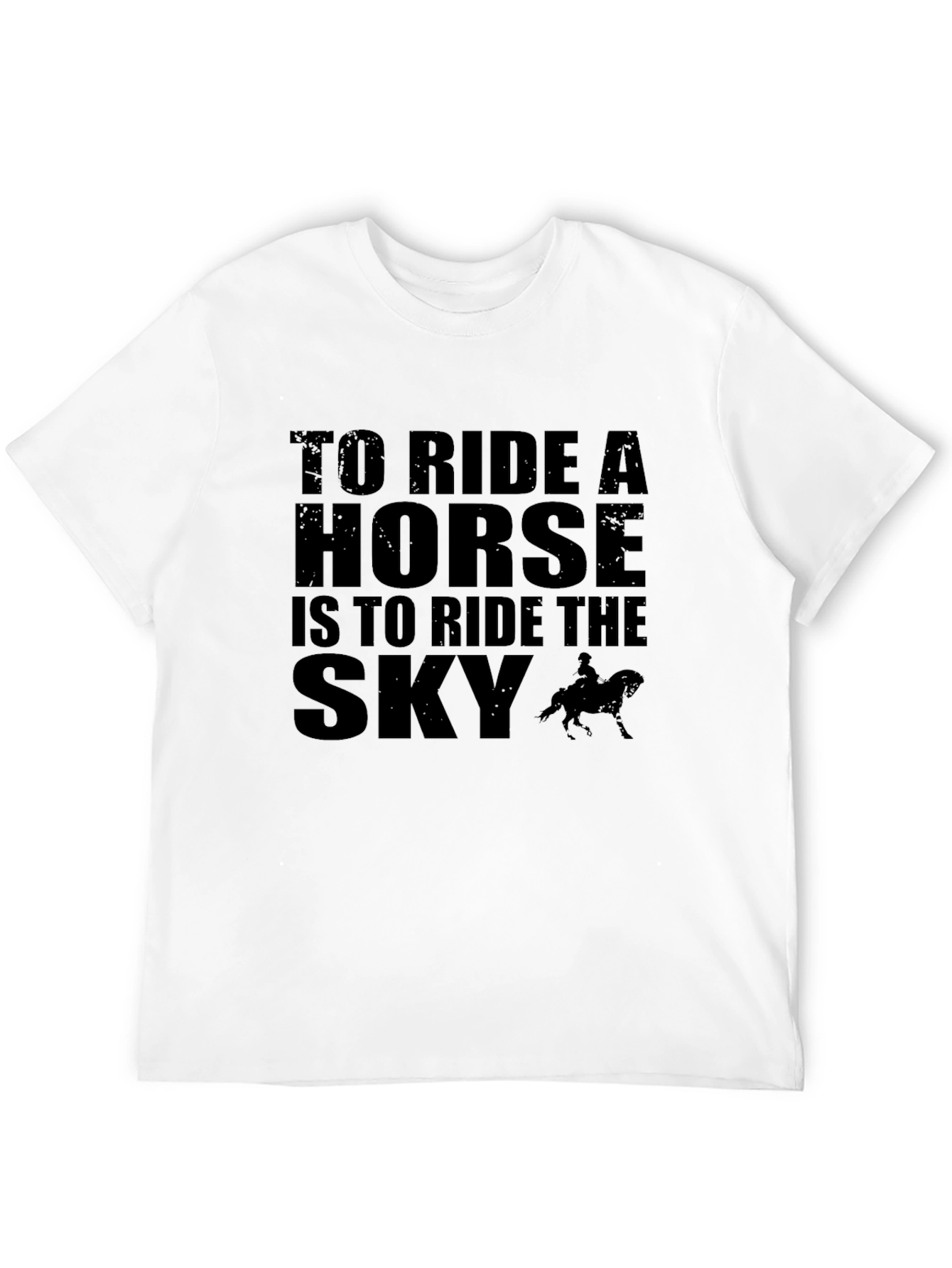 Horse Riding T-Shirt: Ride the Sky