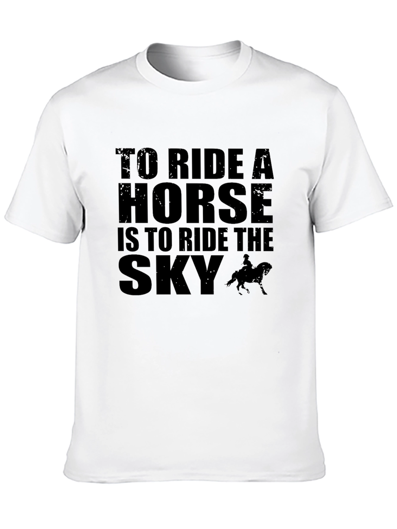 Horse Riding T-Shirt: Ride the Sky