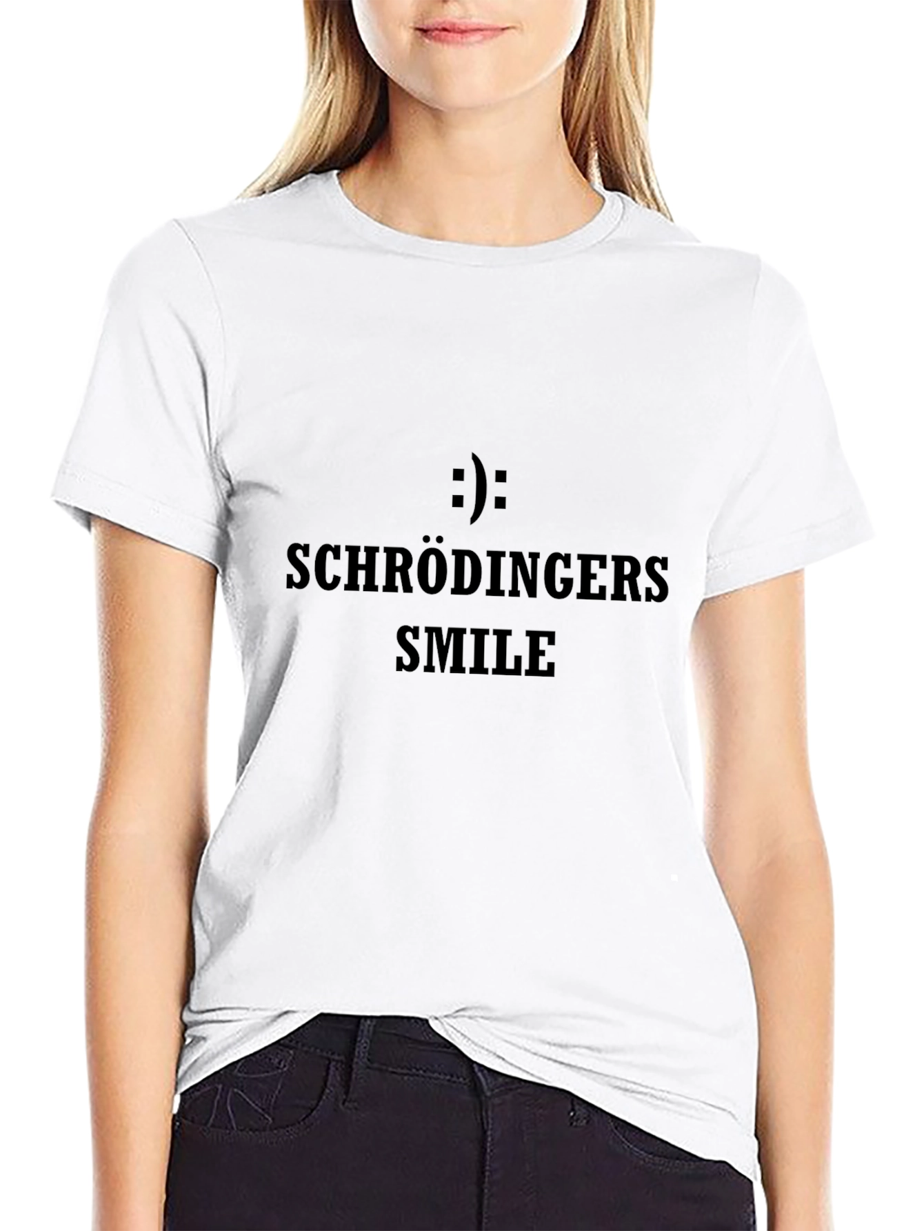 Schrödingers Smile T-Shirt - Funny Physics Tee