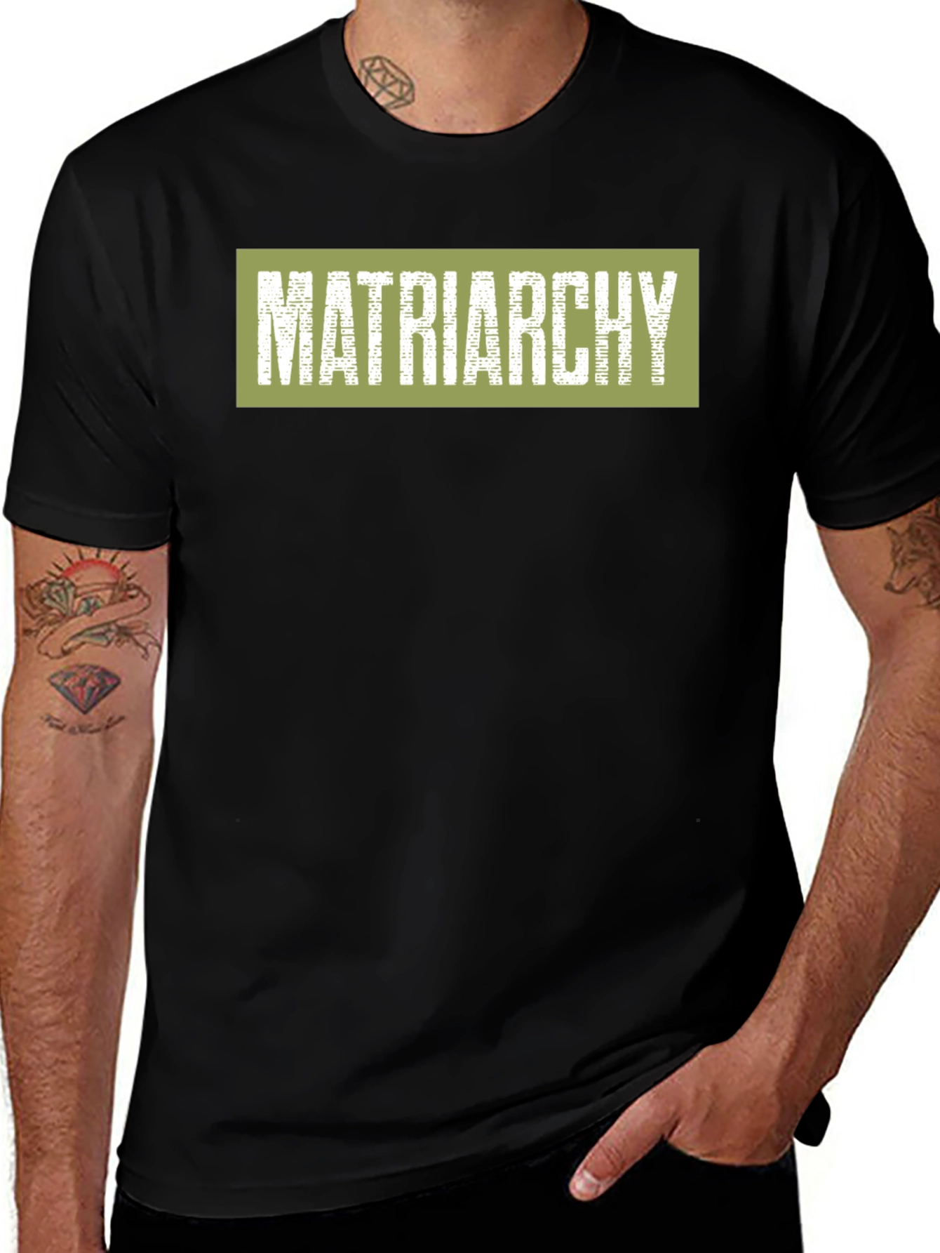Matriarchy Graphic Tee - Empowering Feminist Statement