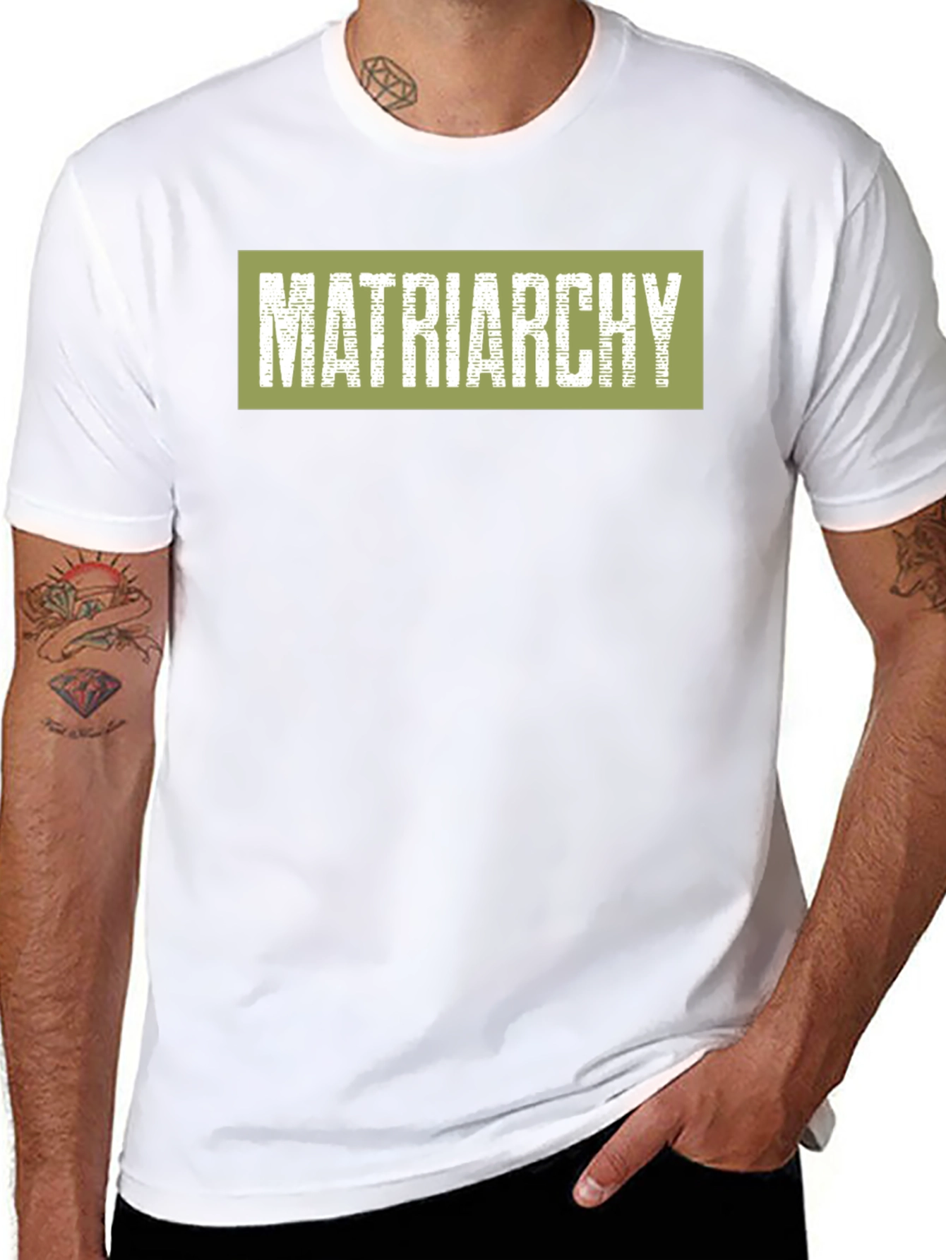 Matriarchy Graphic Tee - Empowering Feminist Statement