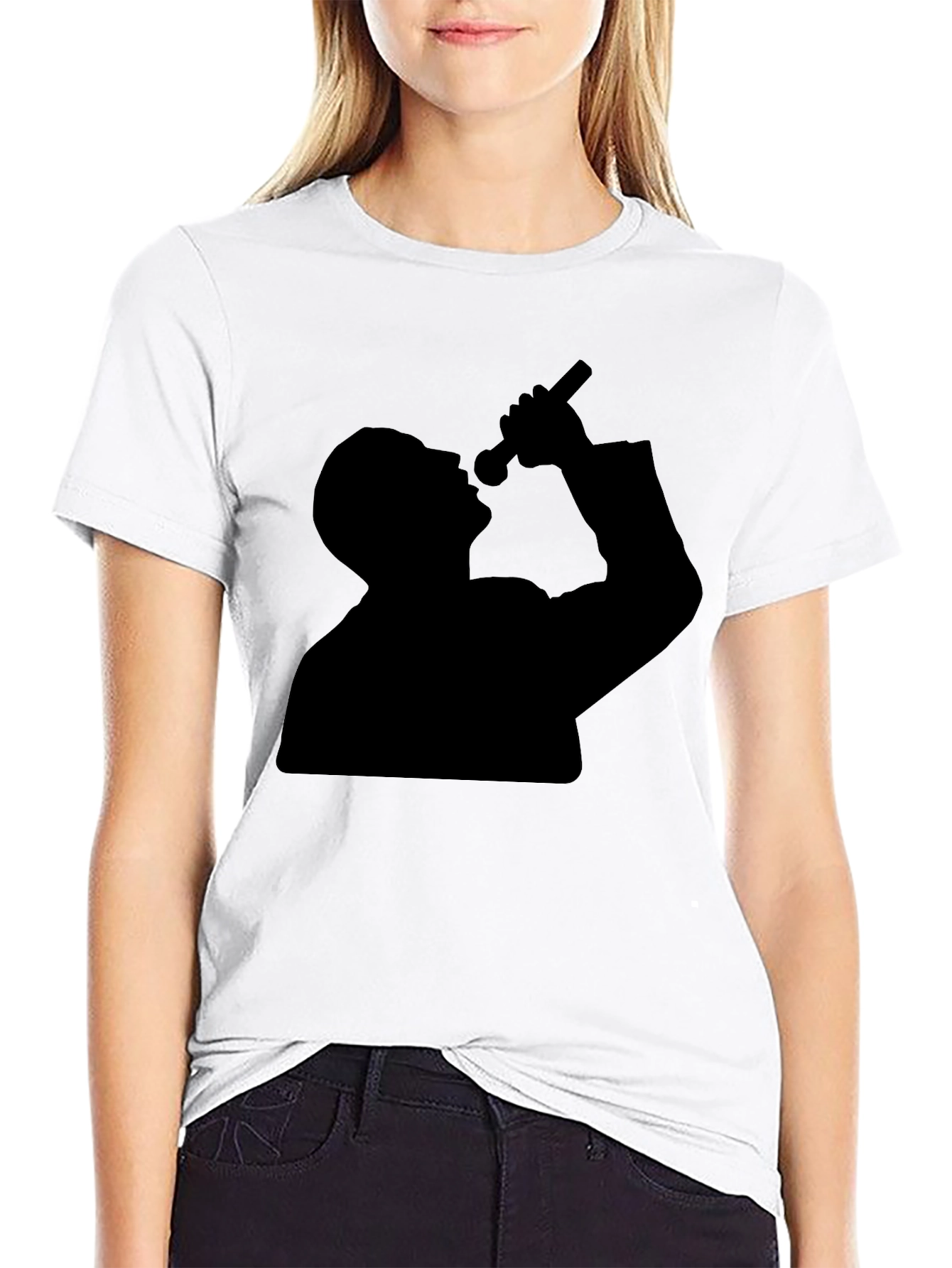 Silhouette Singer T-Shirt