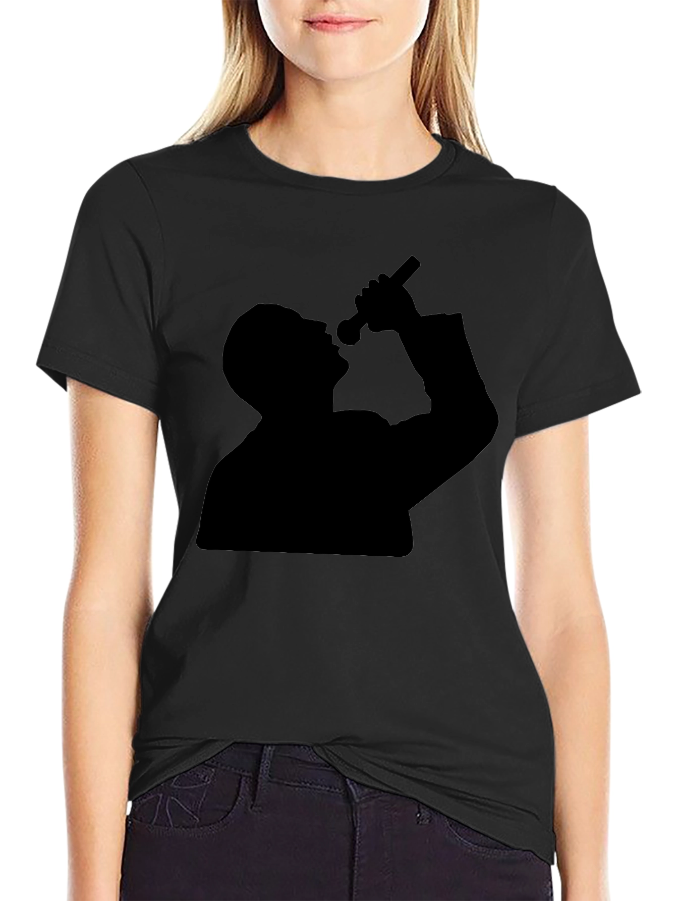 Silhouette Singer T-Shirt