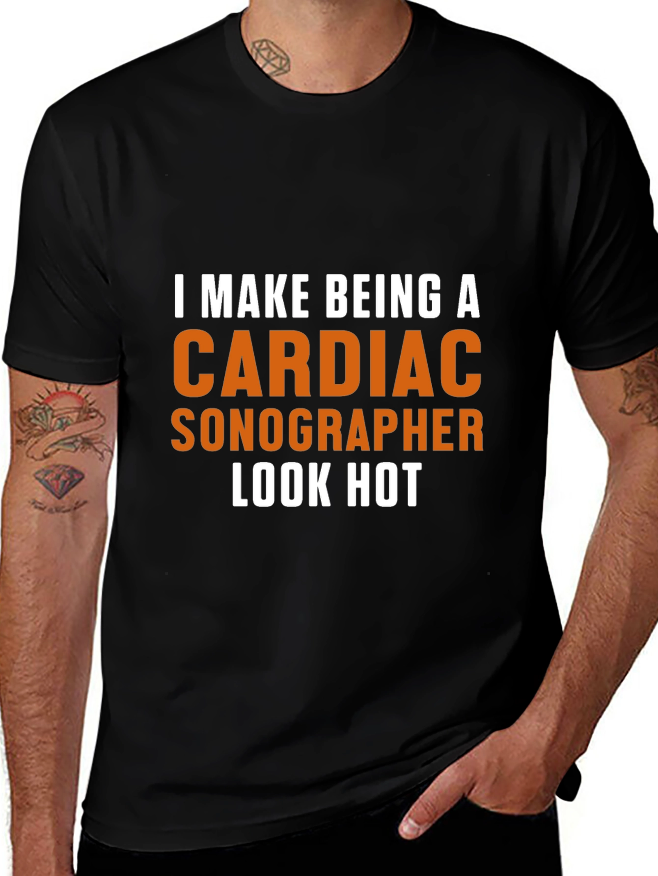 Cardiac Sonographer Tee - Makes Being One Look HOT!