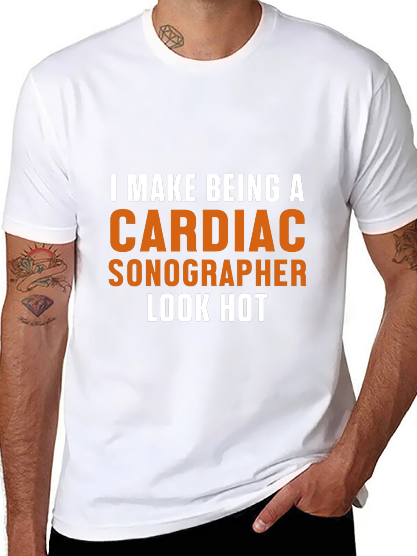 Cardiac Sonographer Tee - Makes Being One Look HOT!