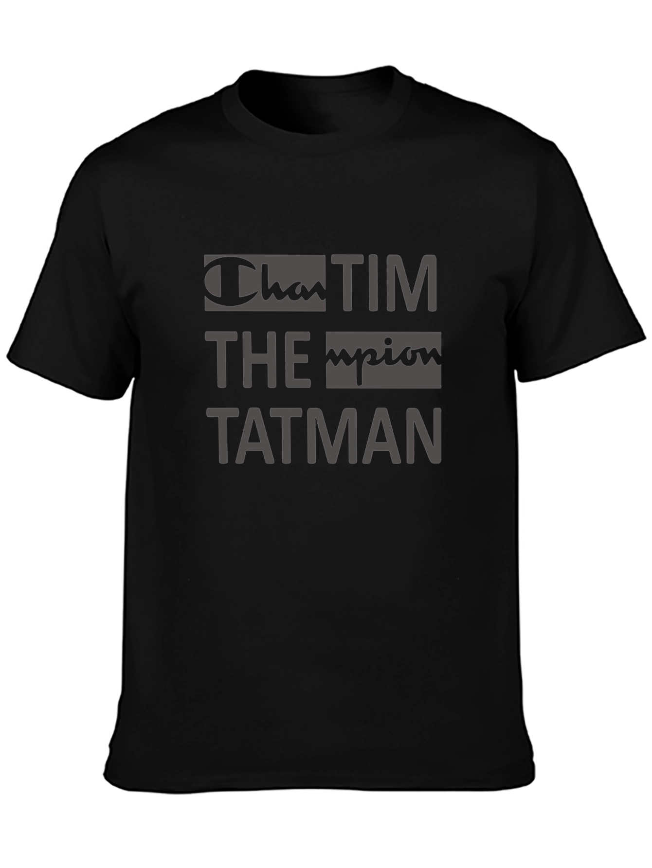 Champion Tim The Tatman T-Shirt - Black