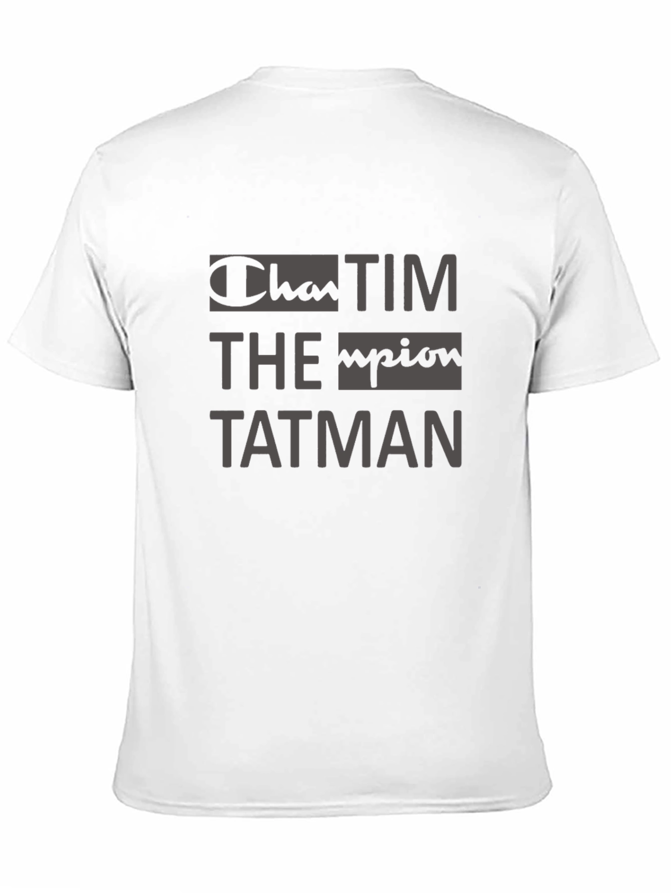 Champion Tim The Tatman T-Shirt - Black