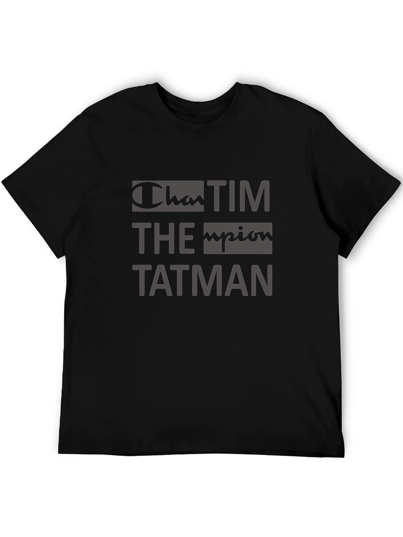 Champion Tim The Tatman T-Shirt - Black