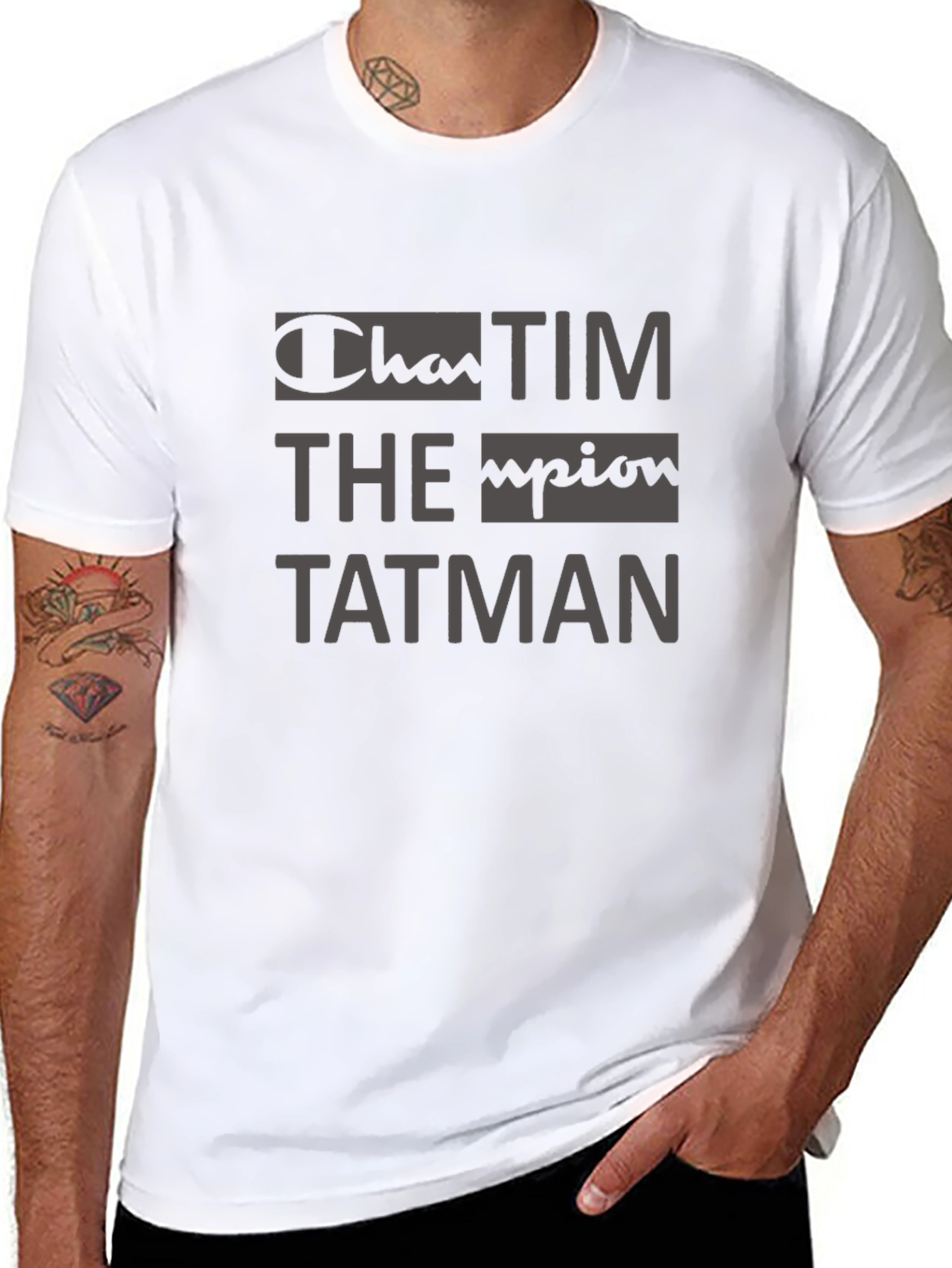 Champion Tim The Tatman T-Shirt - Black