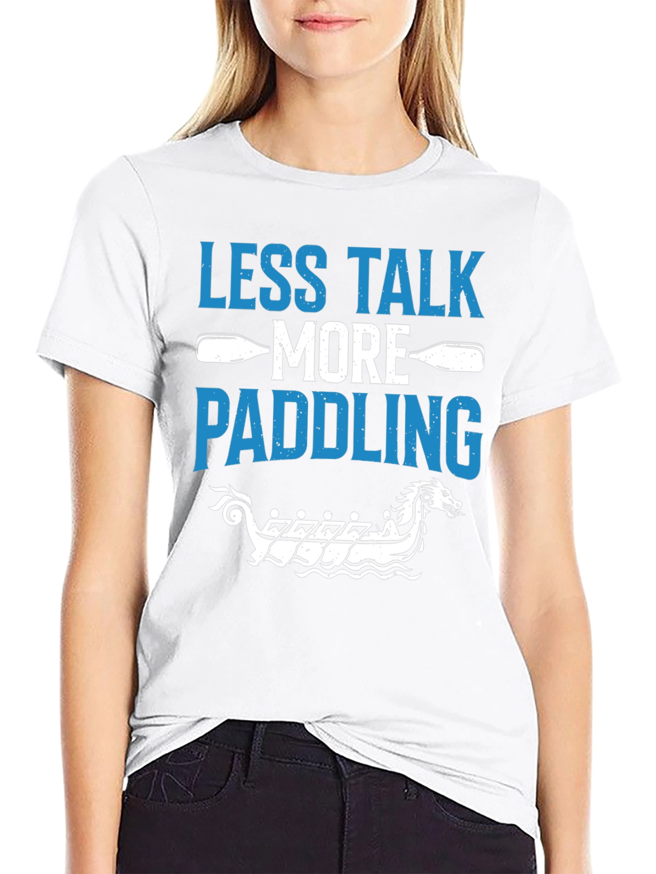 Less Talk More Paddling Graphic Tee