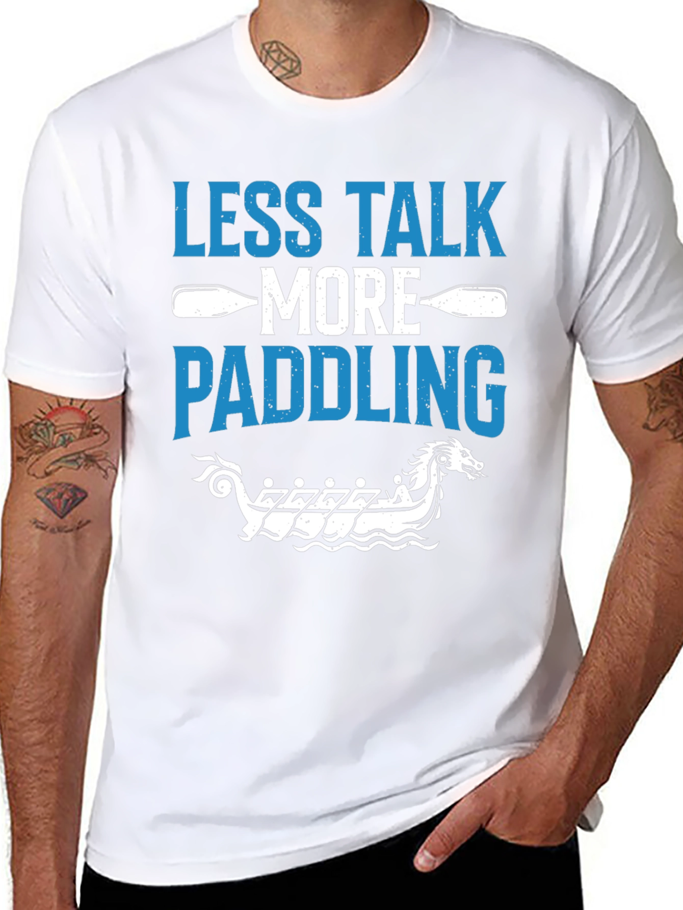 Less Talk More Paddling Graphic Tee