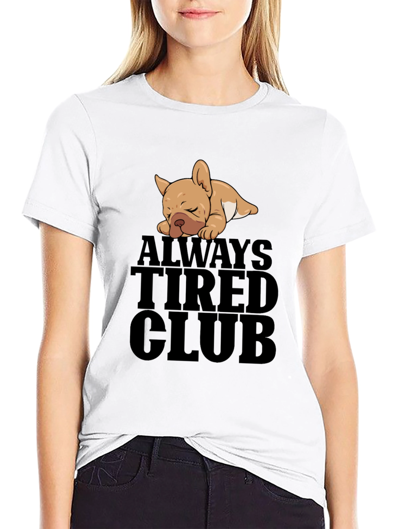 Always Tired Club Graphic T-Shirt